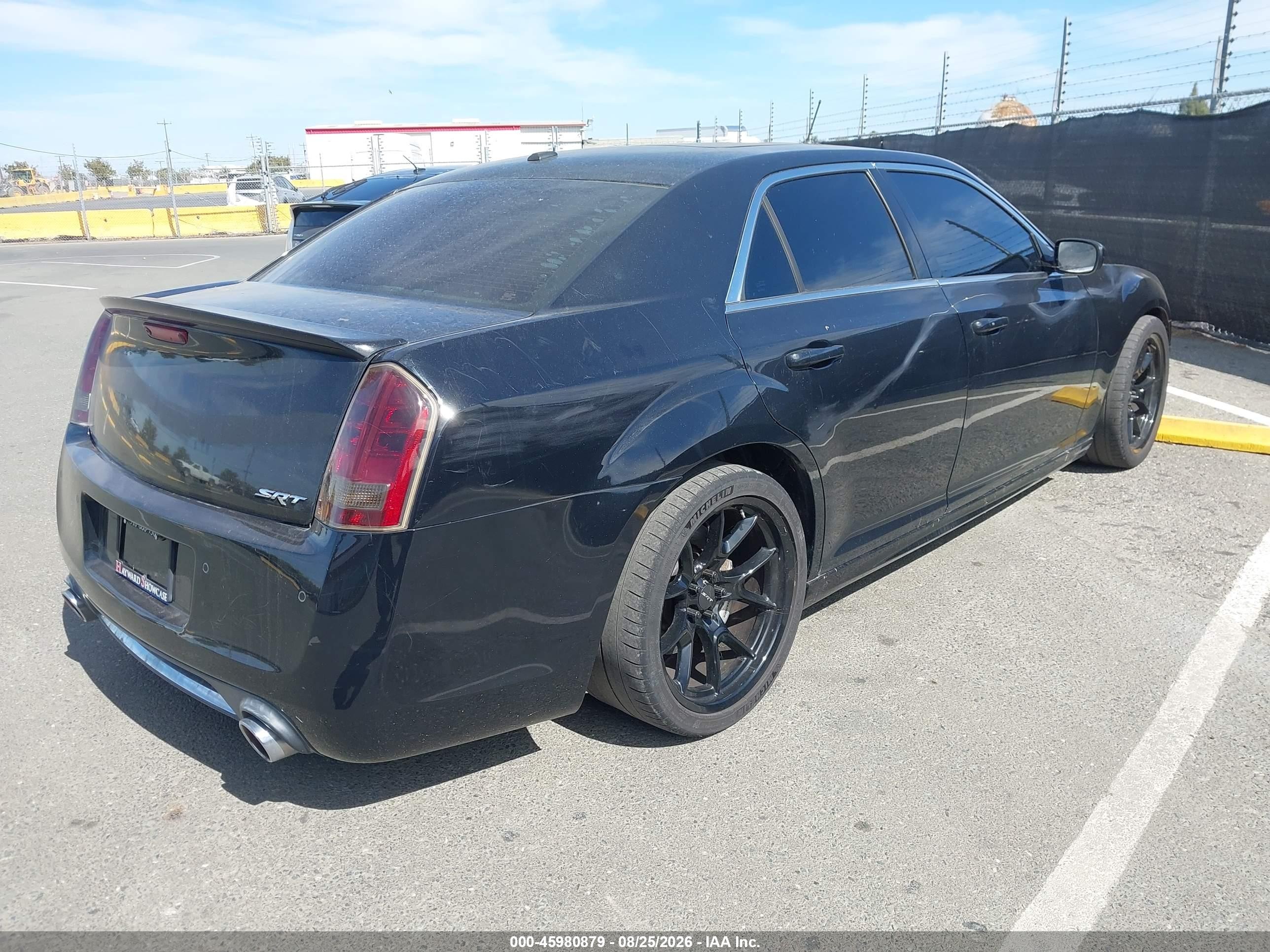 2013 Chrysler 300 Srt8 Black vin: 2C3CCAFJ1DH599149