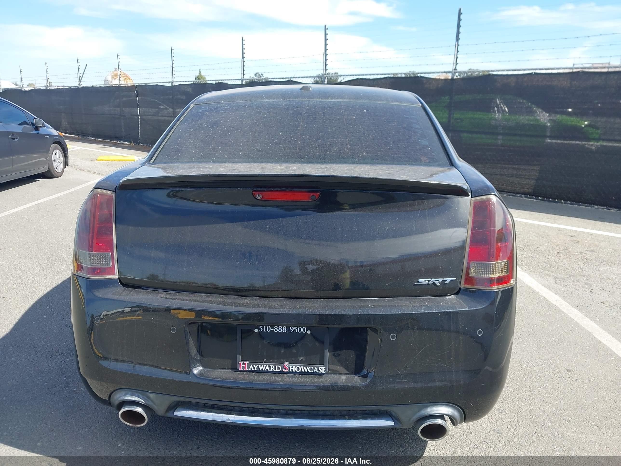 2013 Chrysler 300 Srt8 Black vin: 2C3CCAFJ1DH599149