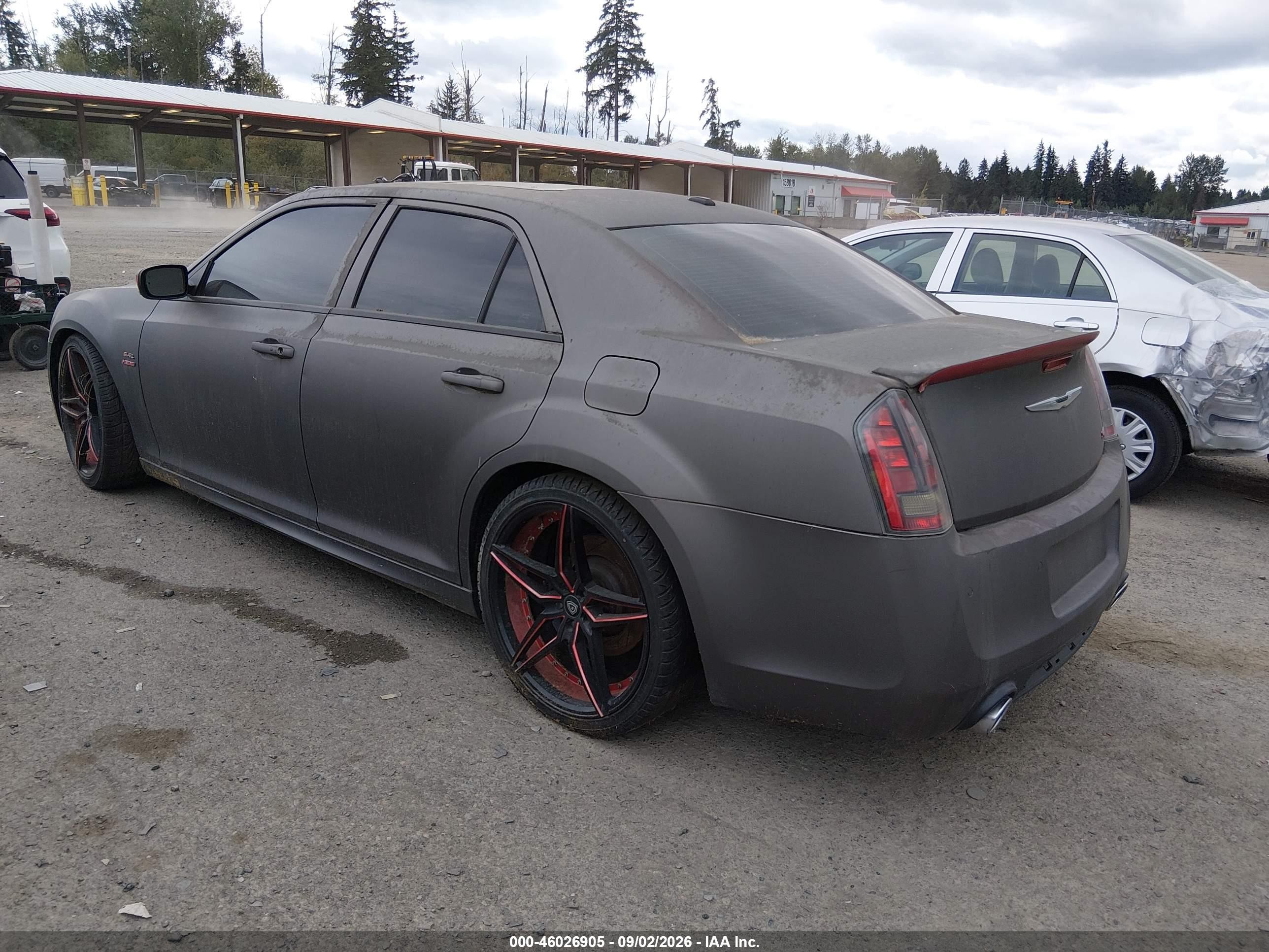 2012 Chrysler 300 Srt8 Gray vin: 2C3CCAFJ2CH801785