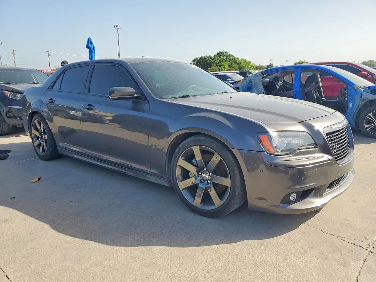 2014 Chrysler 300 Srt-8 Gray vin: 2C3CCAFJ2EH331339