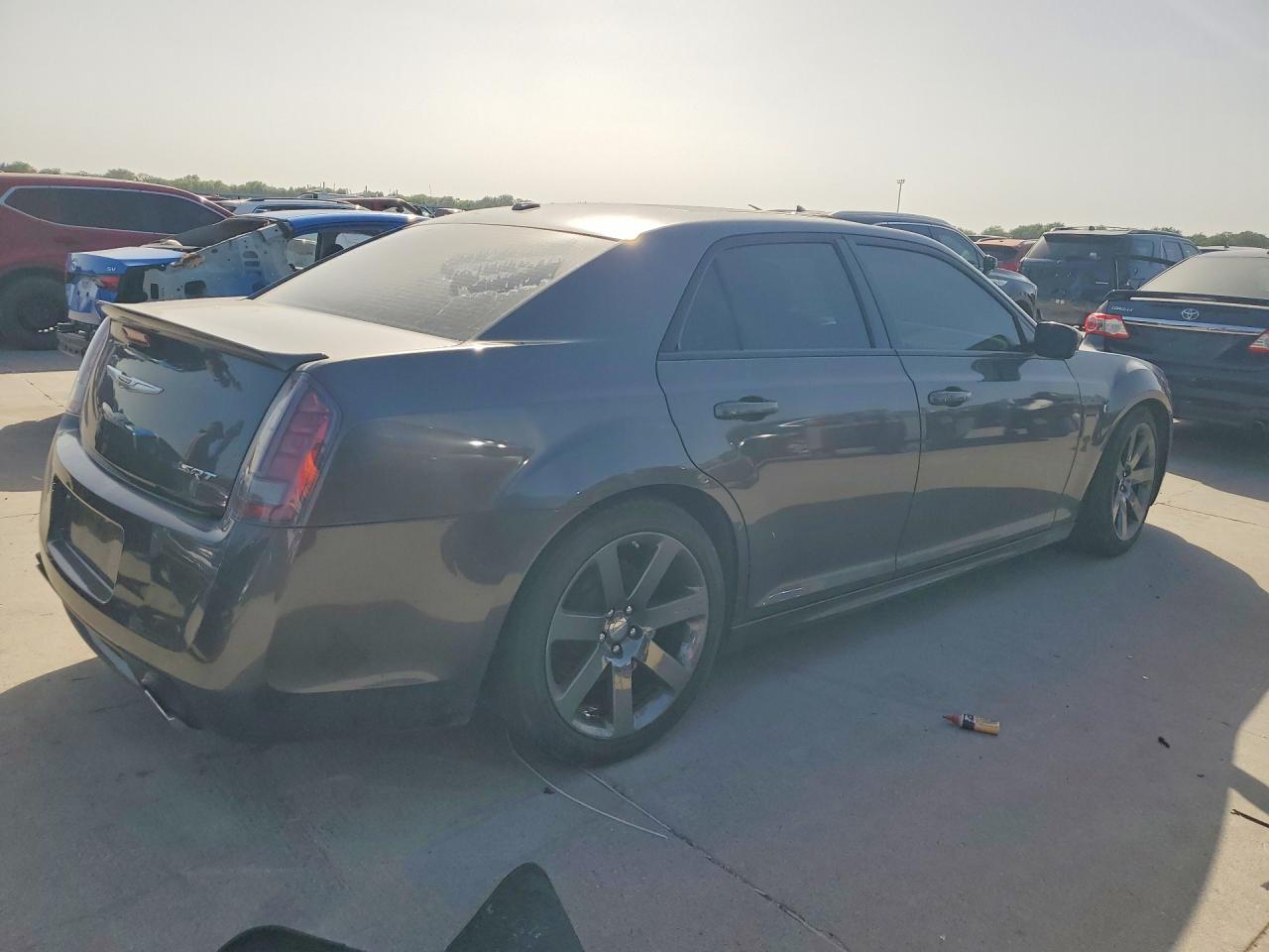 2014 Chrysler 300 Srt-8 Gray vin: 2C3CCAFJ2EH331339