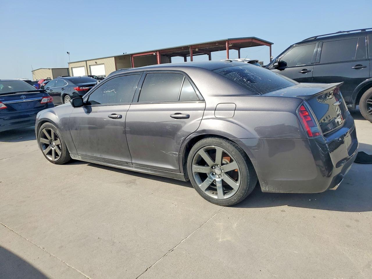 2014 Chrysler 300 Srt-8 Gray vin: 2C3CCAFJ2EH331339