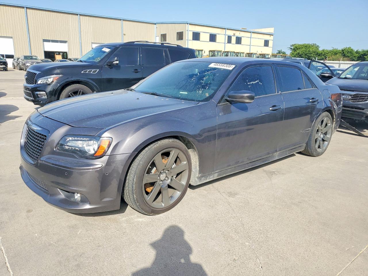 2014 Chrysler 300 Srt-8 Gray vin: 2C3CCAFJ2EH331339