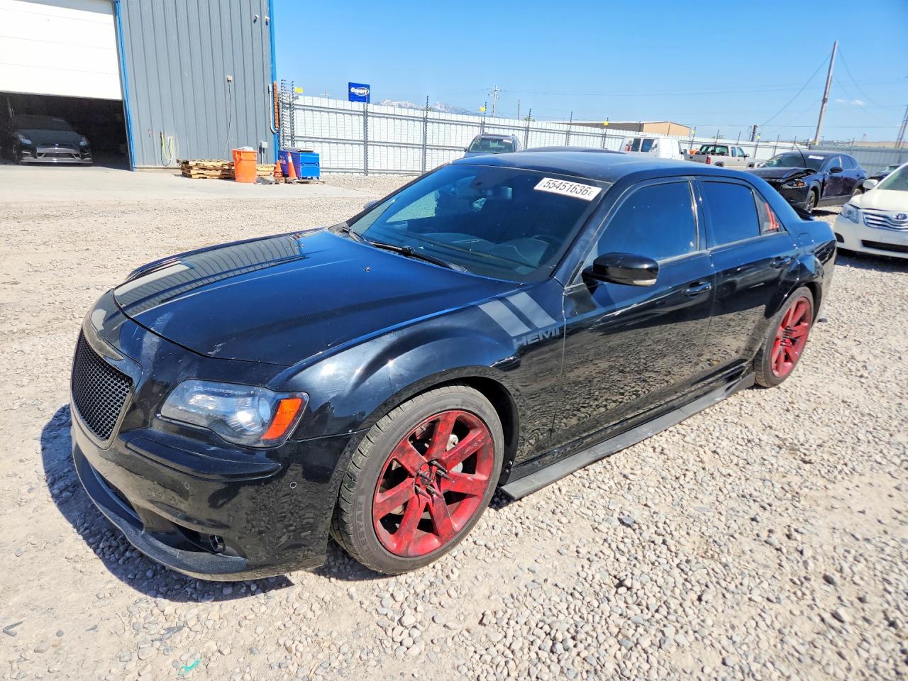2013 Chrysler 300 Srt-8 Black vin: 2C3CCAFJ3DH572874