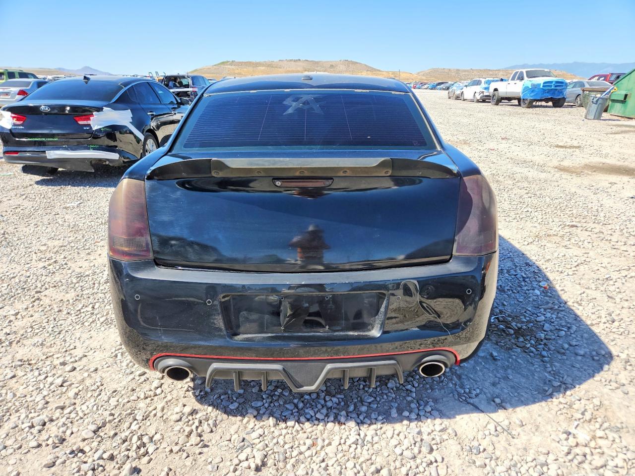 2013 Chrysler 300 Srt-8 Black vin: 2C3CCAFJ3DH572874