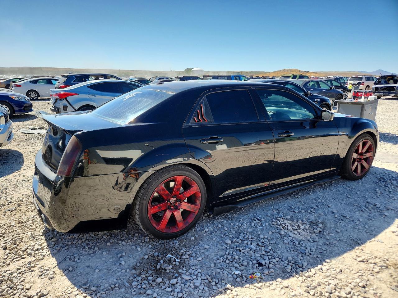 2013 Chrysler 300 Srt-8 Black vin: 2C3CCAFJ3DH572874
