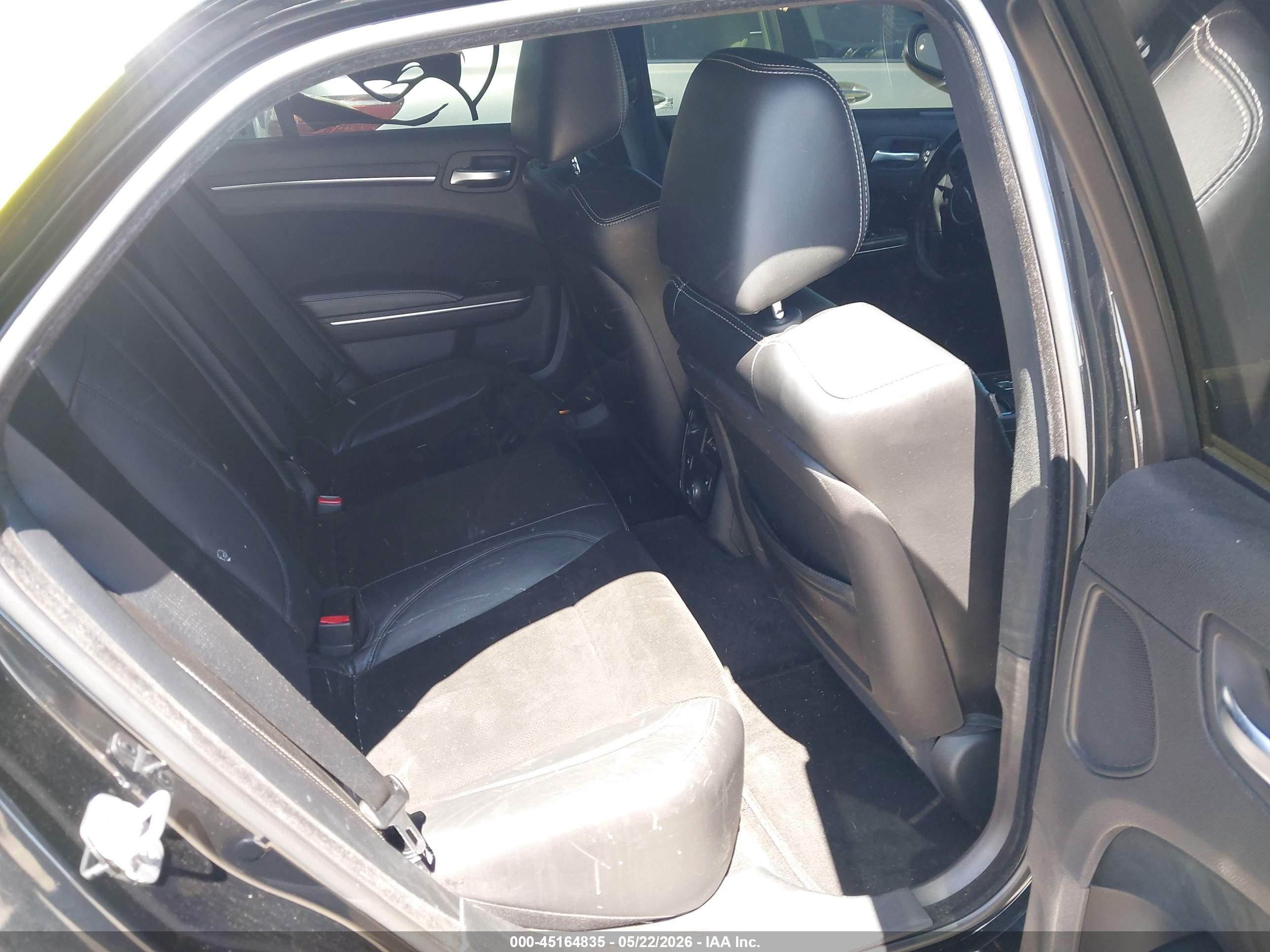 2012 Chrysler 300 Srt8 Black vin: 2C3CCAFJ5CH800114