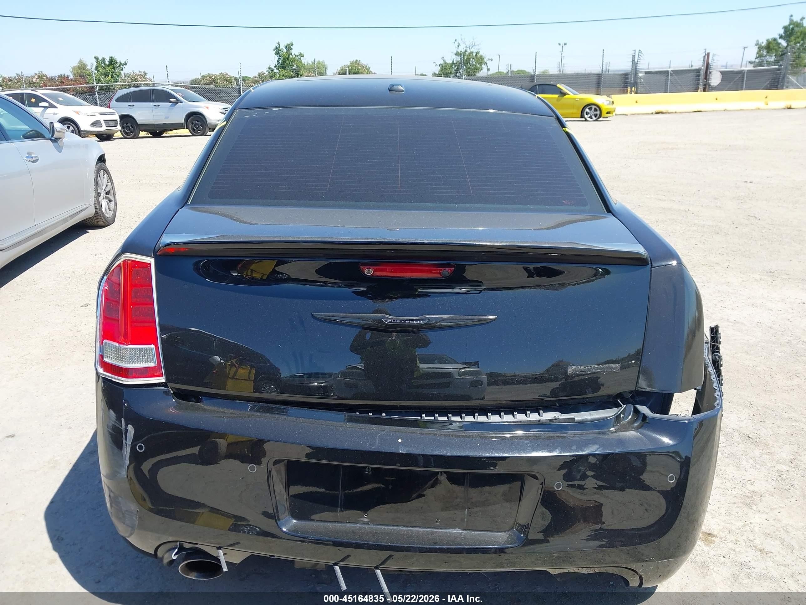 2012 Chrysler 300 Srt8 Black vin: 2C3CCAFJ5CH800114