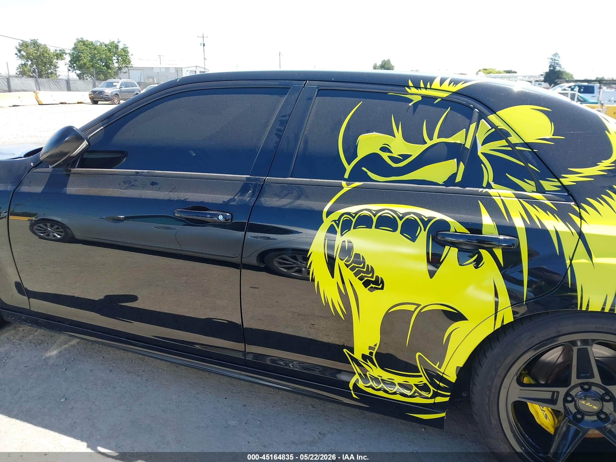 2012 Chrysler 300 Srt8 Black vin: 2C3CCAFJ5CH800114