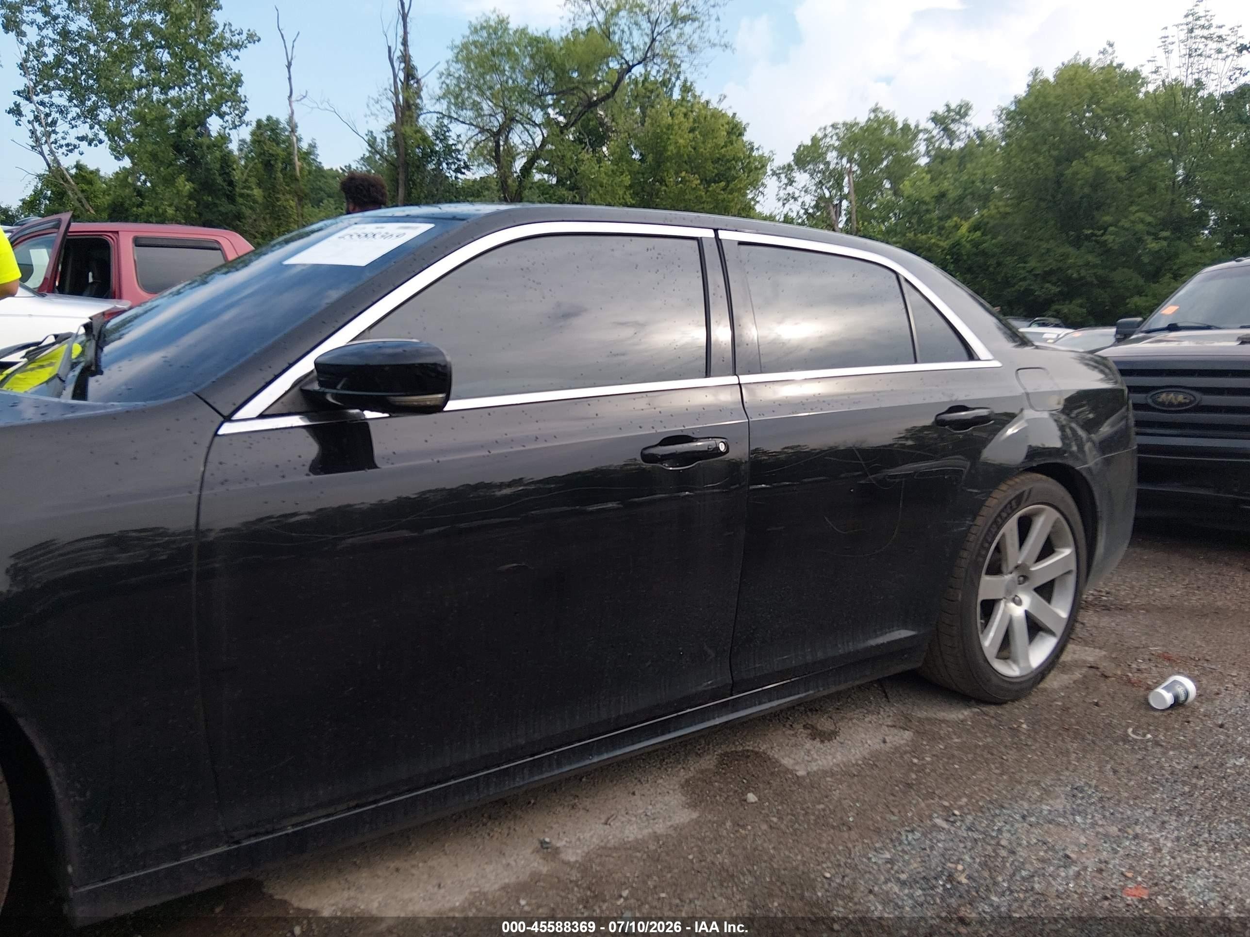 2012 Chrysler 300 Srt8 Black vin: 2C3CCAFJXCH800660