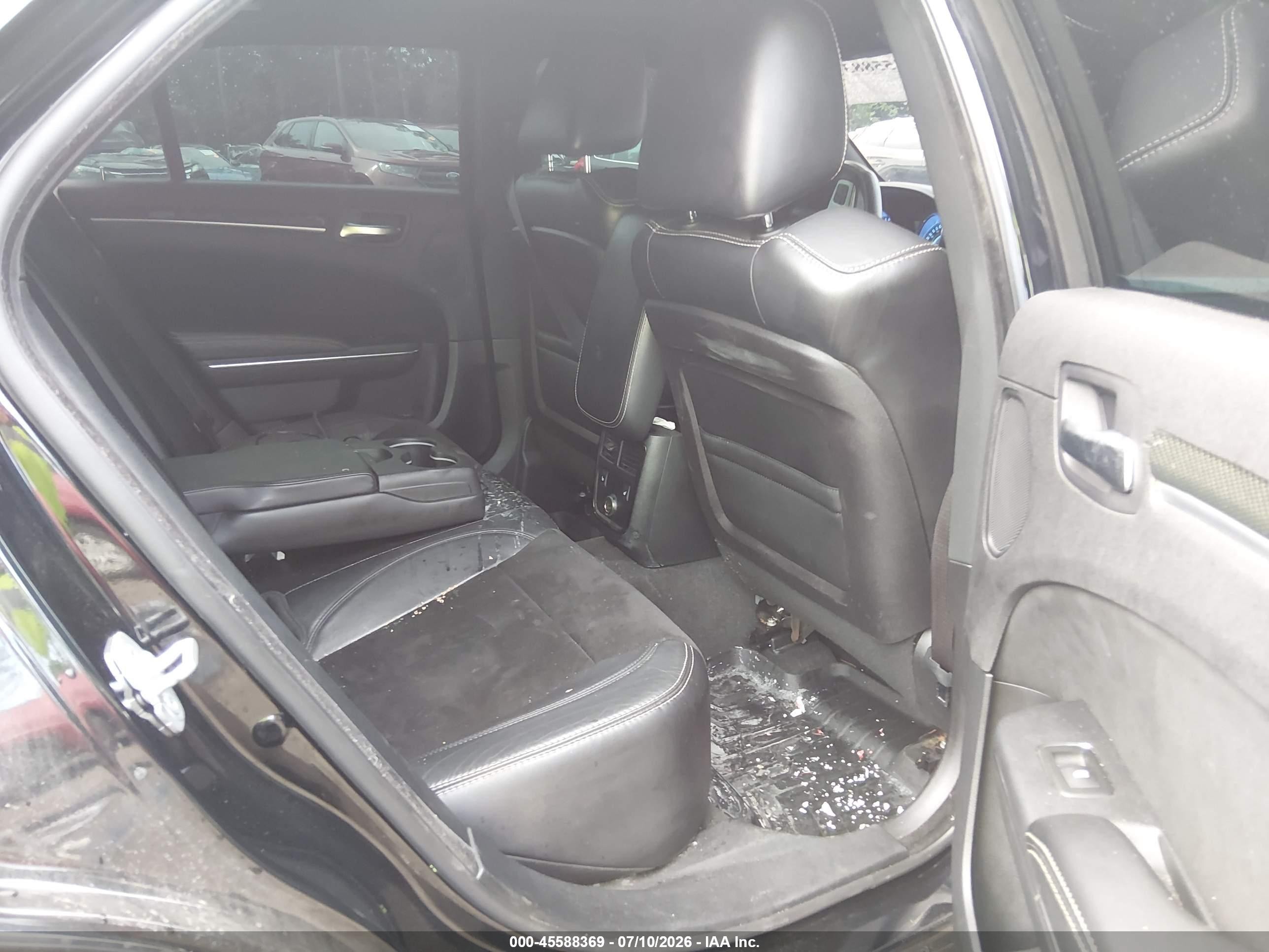 2012 Chrysler 300 Srt8 Black vin: 2C3CCAFJXCH800660
