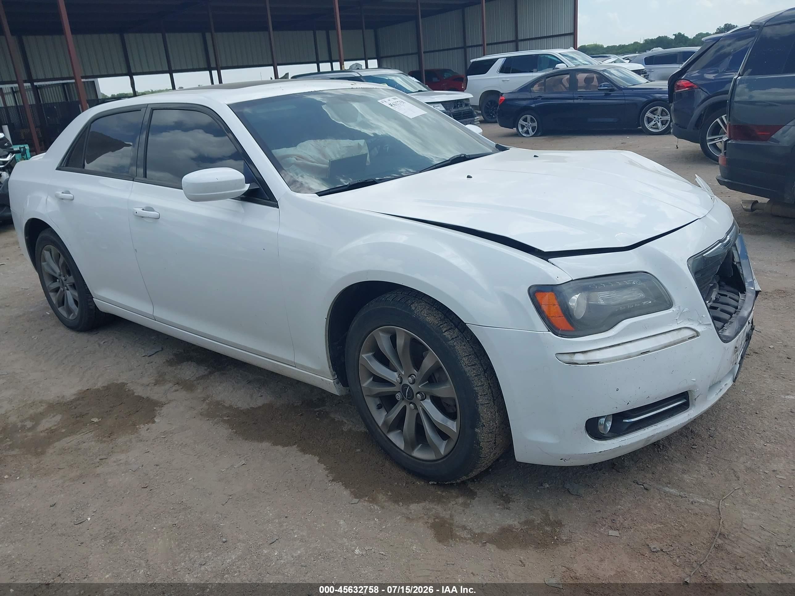 2014 Chrysler 300 300s Белый vin: 2C3CCAGG0EH297730