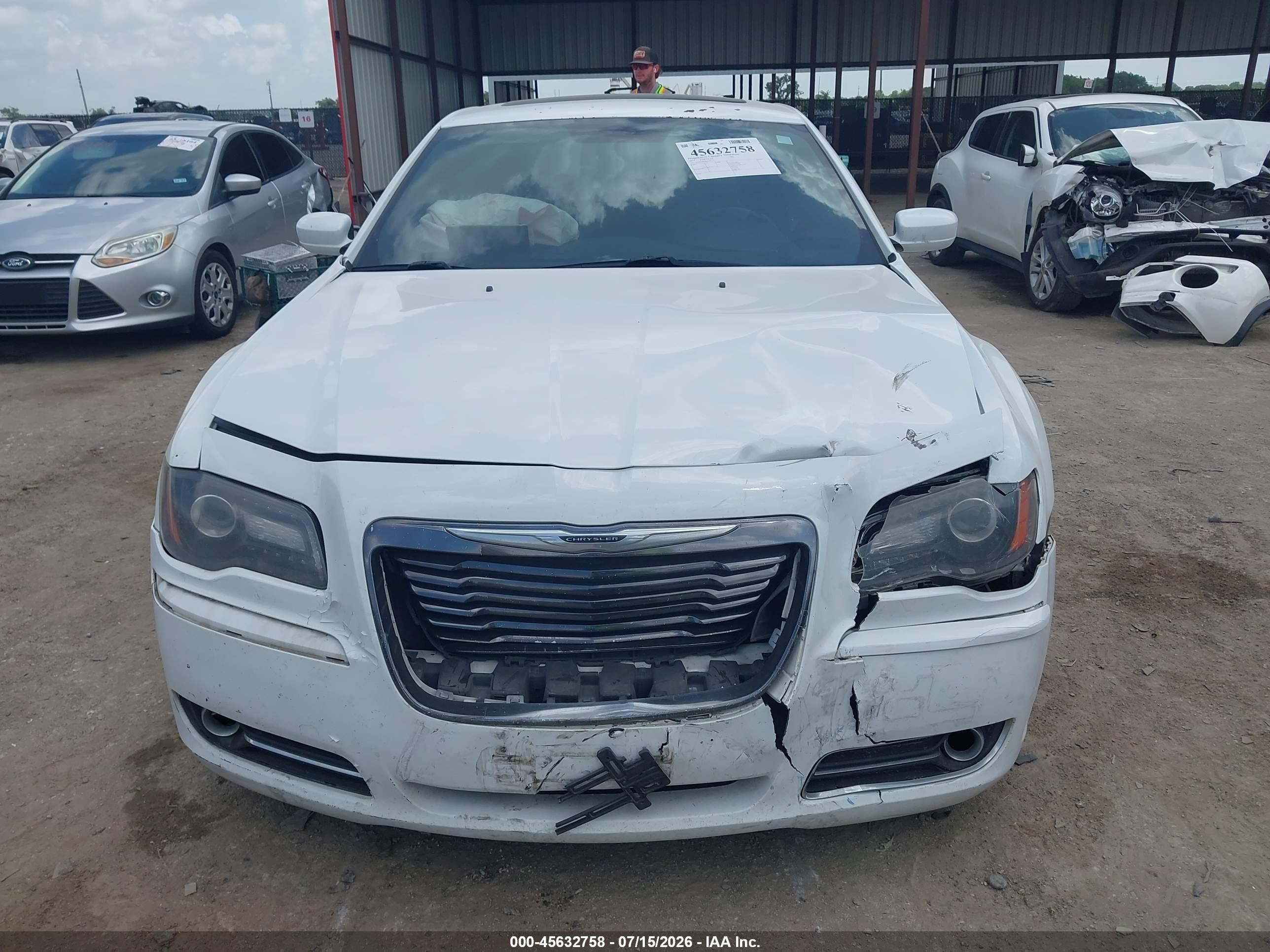 2014 Chrysler 300 300s Белый vin: 2C3CCAGG0EH297730