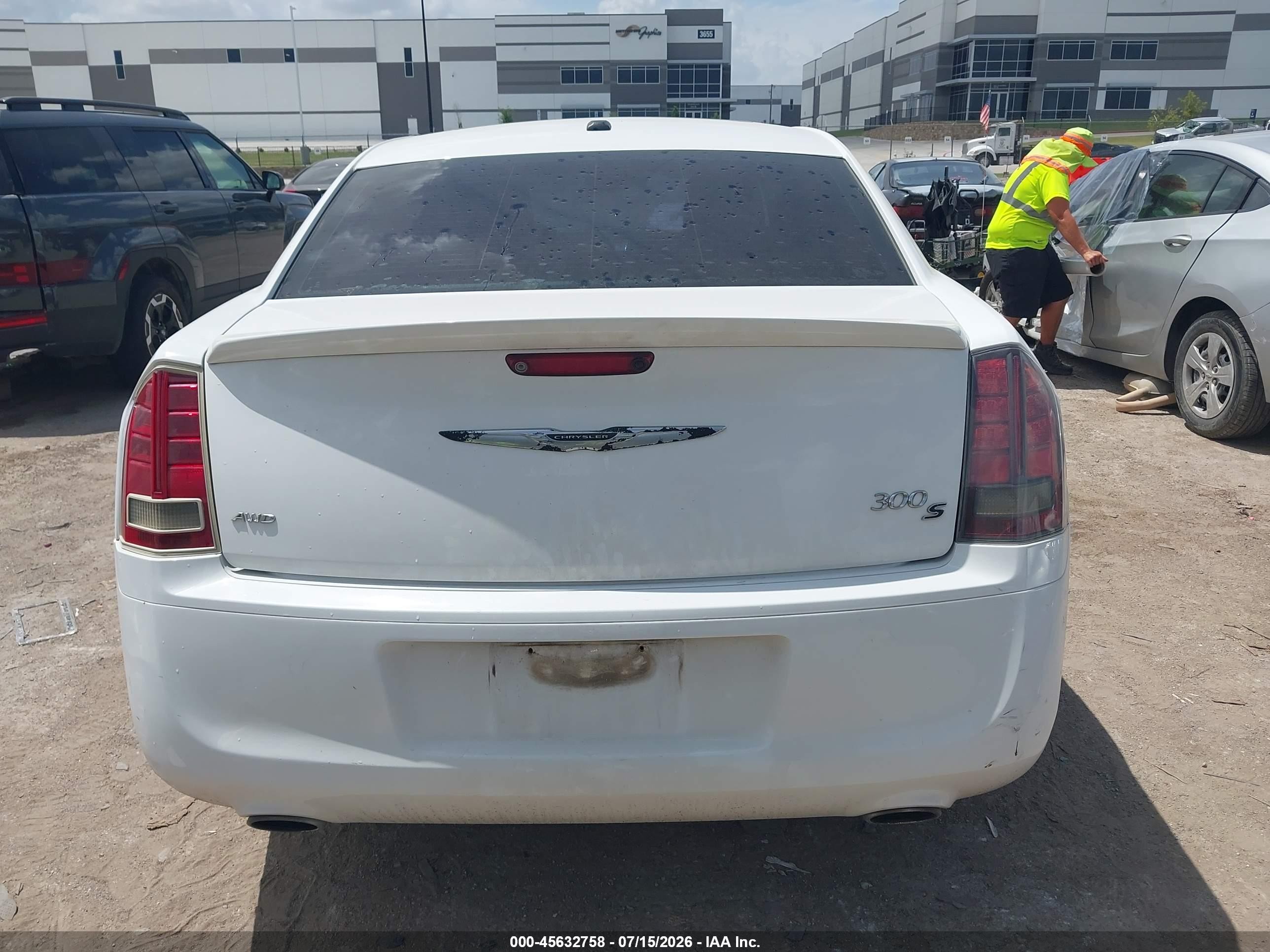 2014 Chrysler 300 300s Белый vin: 2C3CCAGG0EH297730