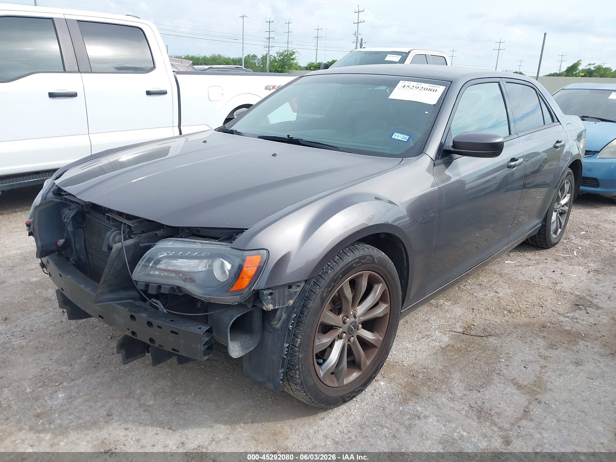 2014 Chrysler 300 300s Gray vin: 2C3CCAGG0EH383555
