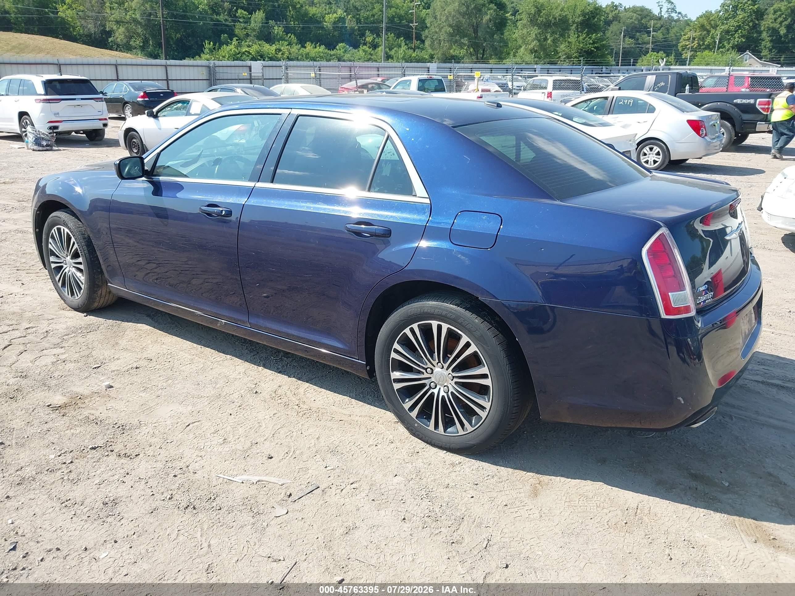 2014 Chrysler 300 300s Blue vin: 2C3CCAGG1EH207453