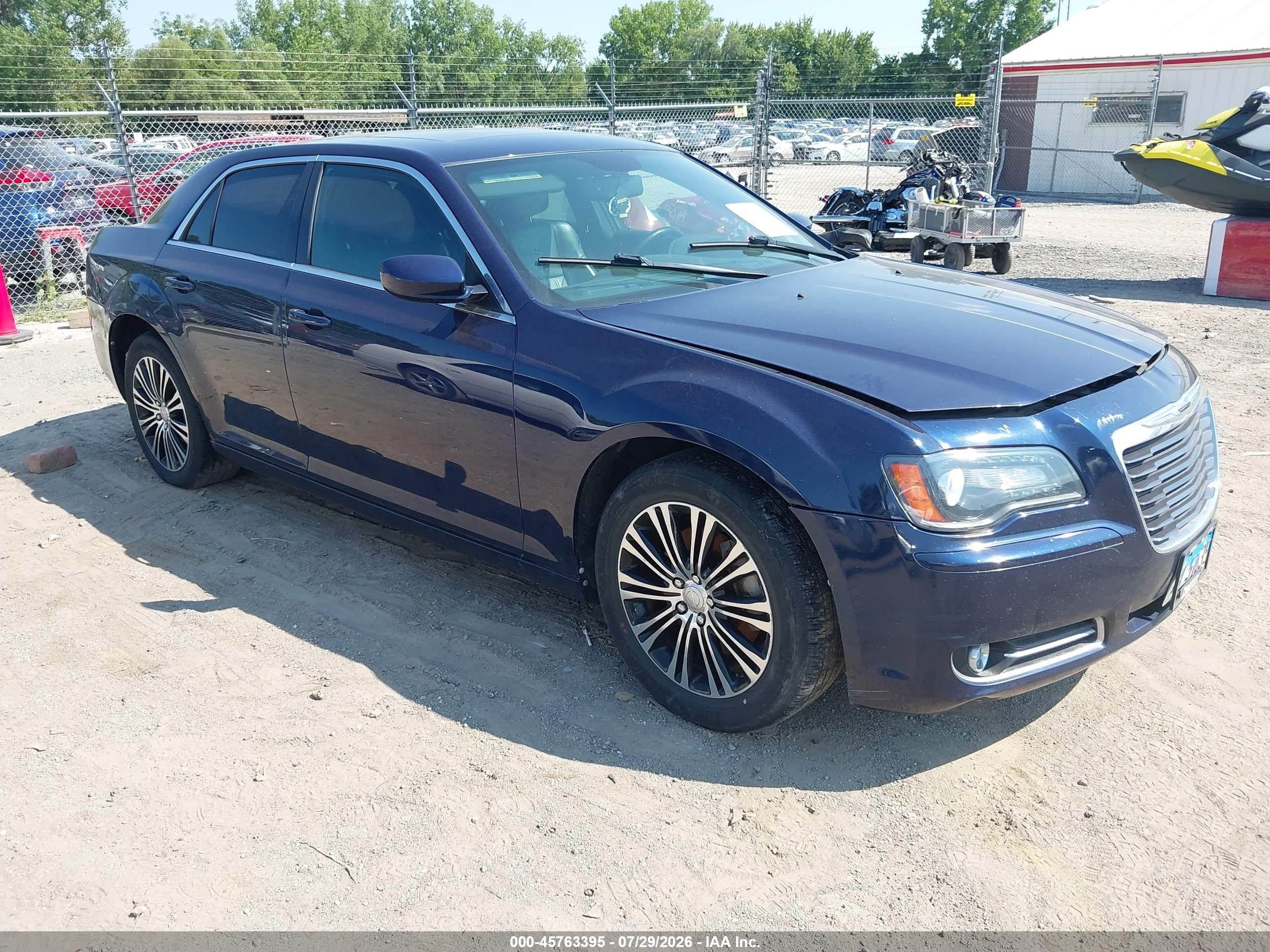2014 Chrysler 300 300s Blue vin: 2C3CCAGG1EH207453