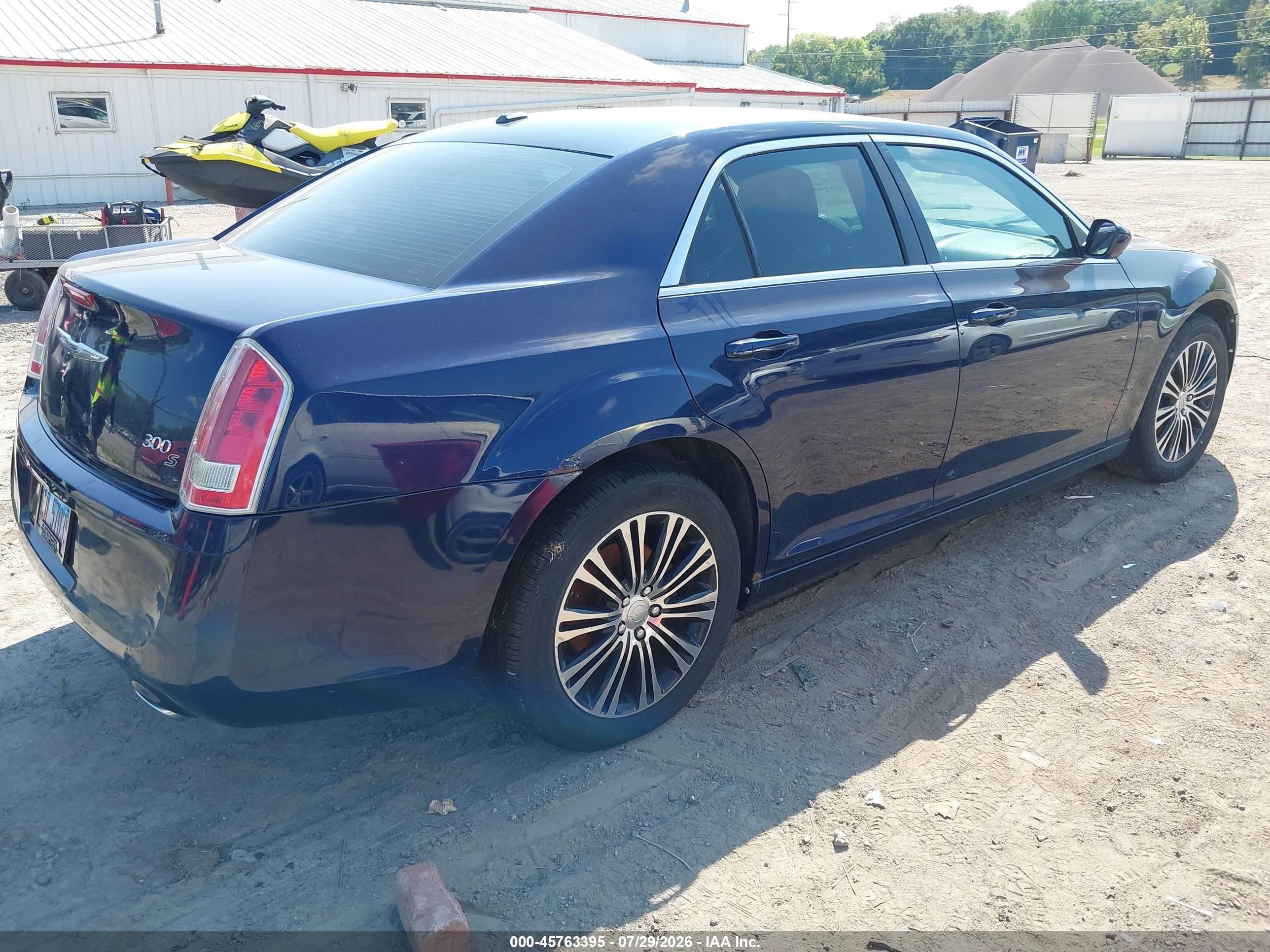 2014 Chrysler 300 300s Blue vin: 2C3CCAGG1EH207453