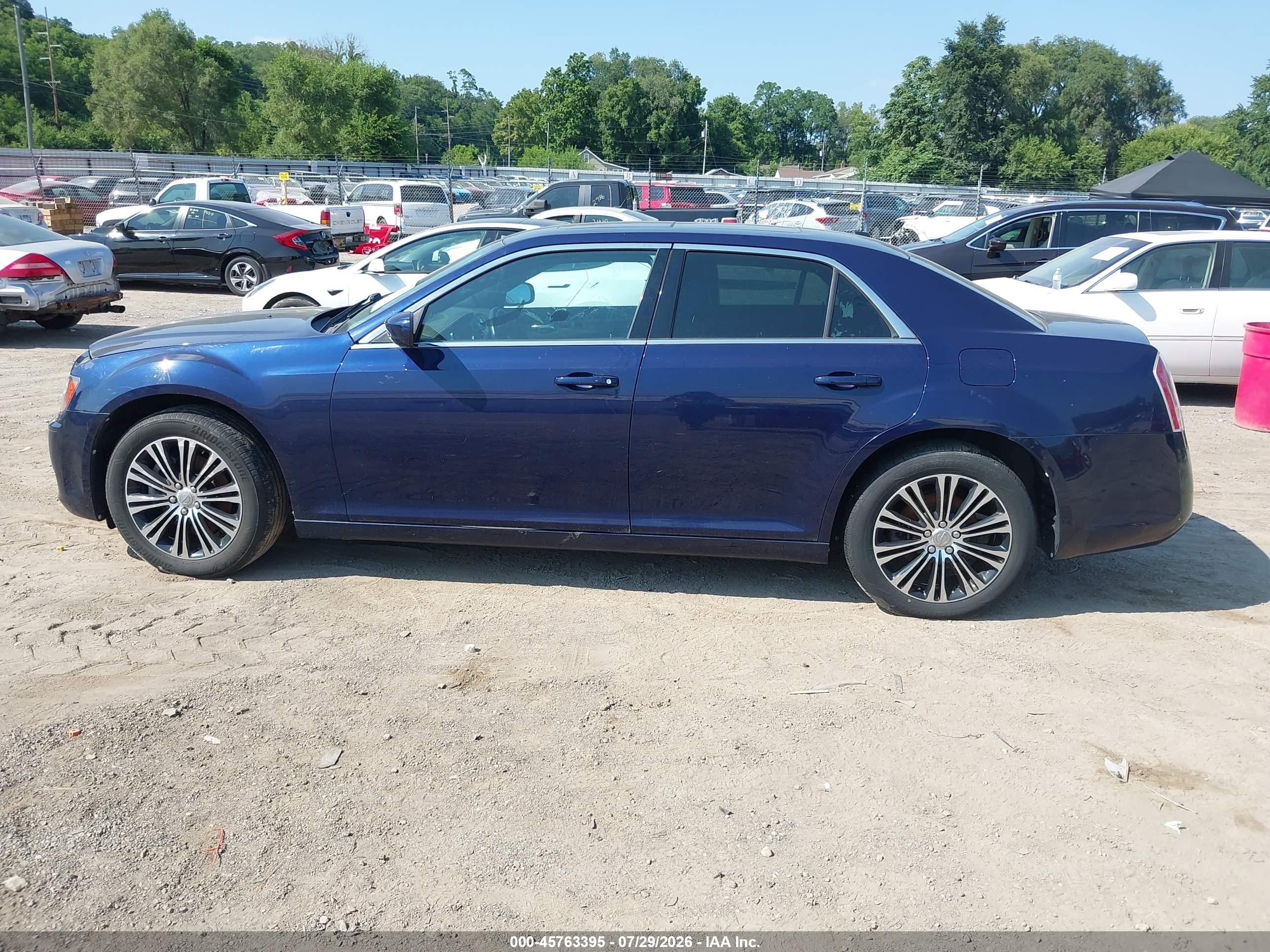 2014 Chrysler 300 300s Blue vin: 2C3CCAGG1EH207453