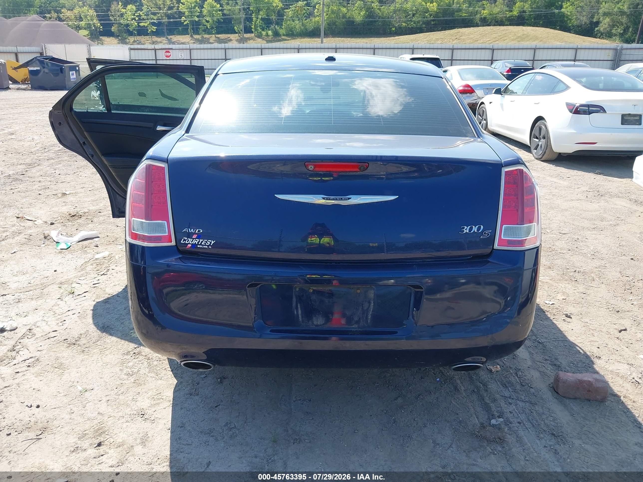 2014 Chrysler 300 300s Blue vin: 2C3CCAGG1EH207453