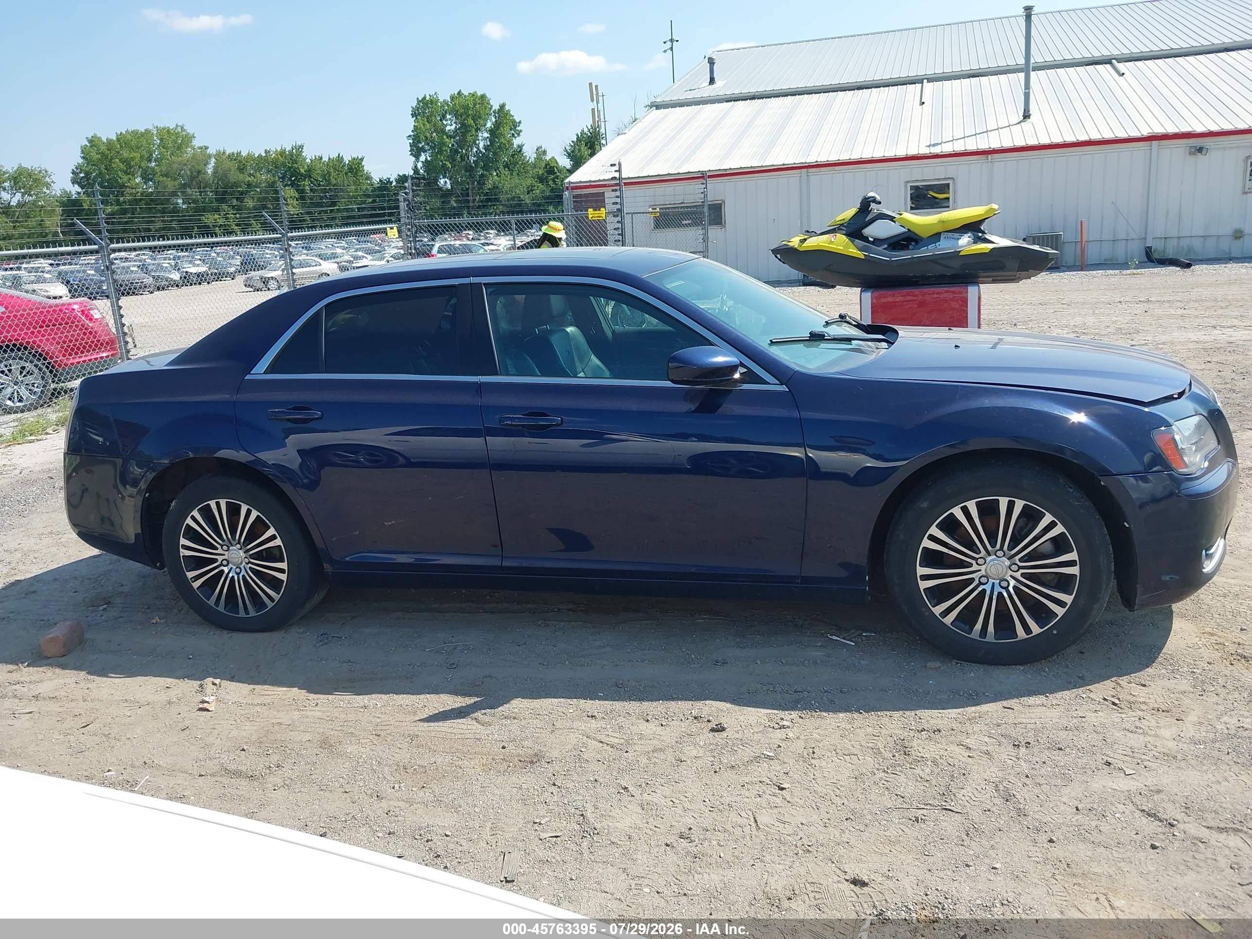 2014 Chrysler 300 300s Blue vin: 2C3CCAGG1EH207453