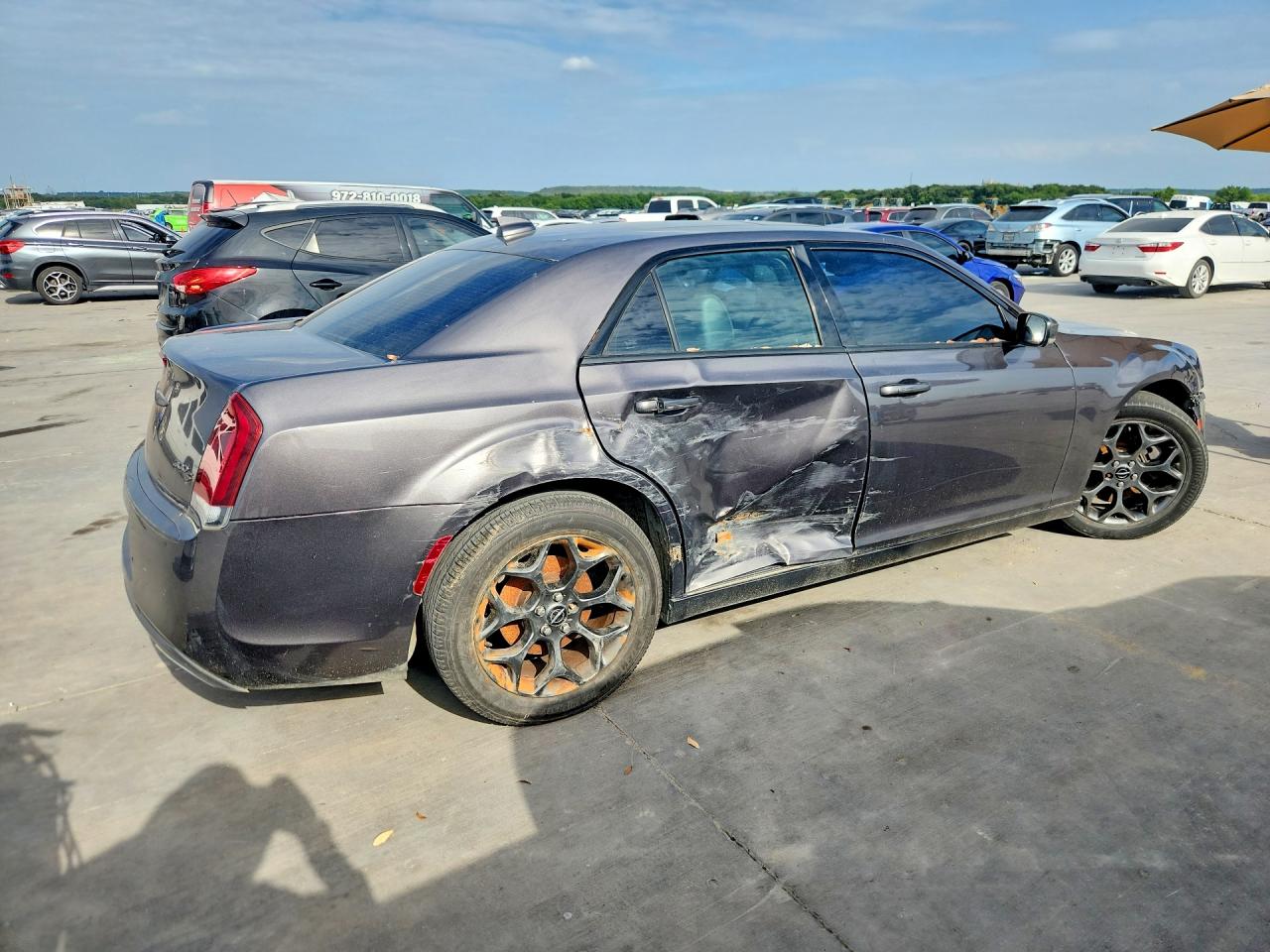 2015 Chrysler 300 S Gray vin: 2C3CCAGG1FH767460