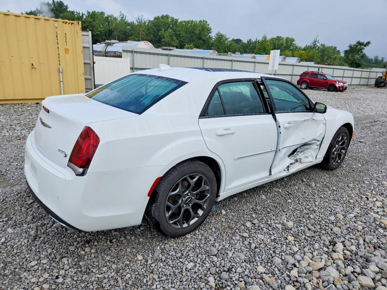 2015 Chrysler 300 S White vin: 2C3CCAGG1FH854095