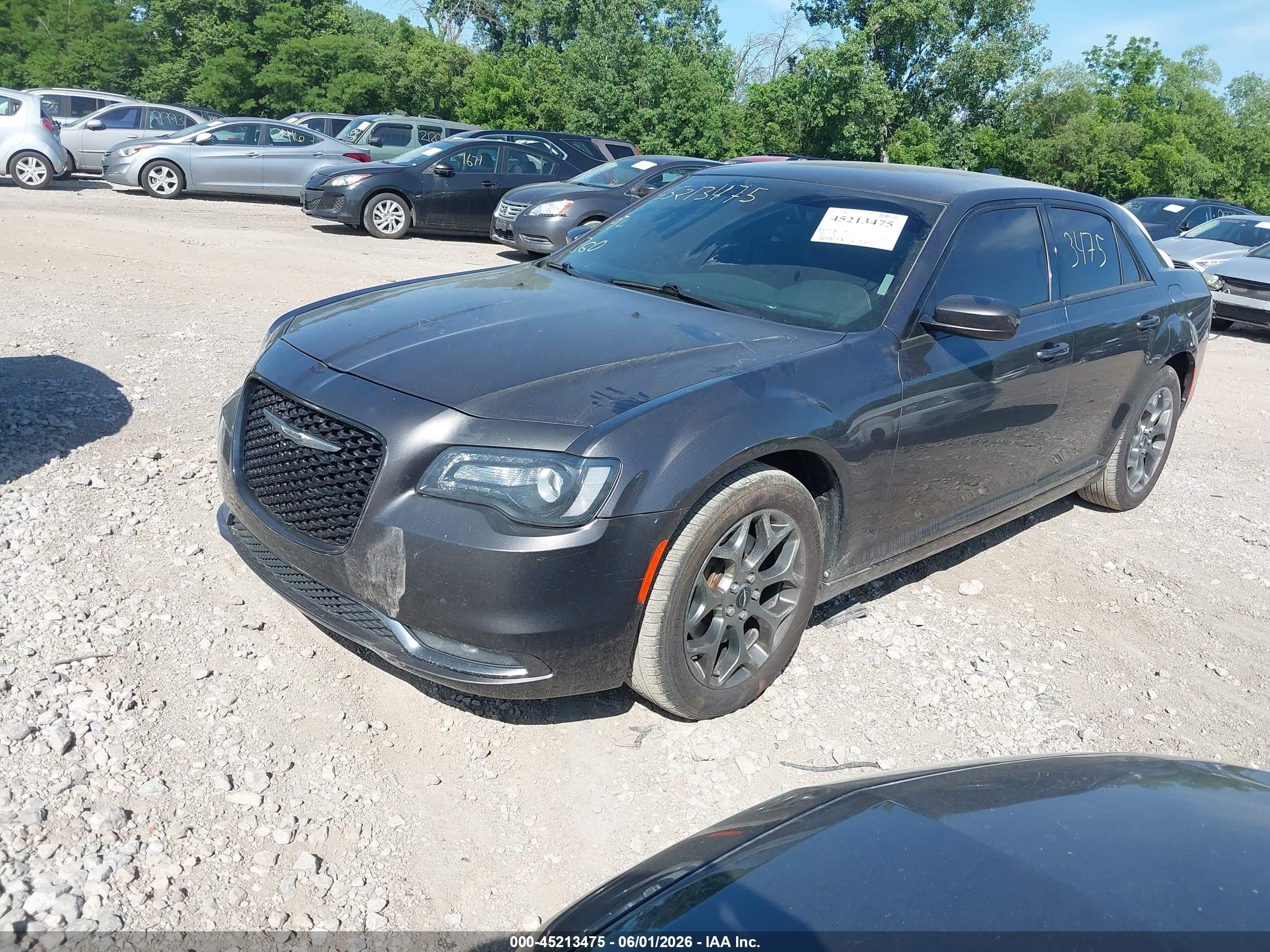 2015 Chrysler 300   Black vin: 2C3CCAGG1FH932259