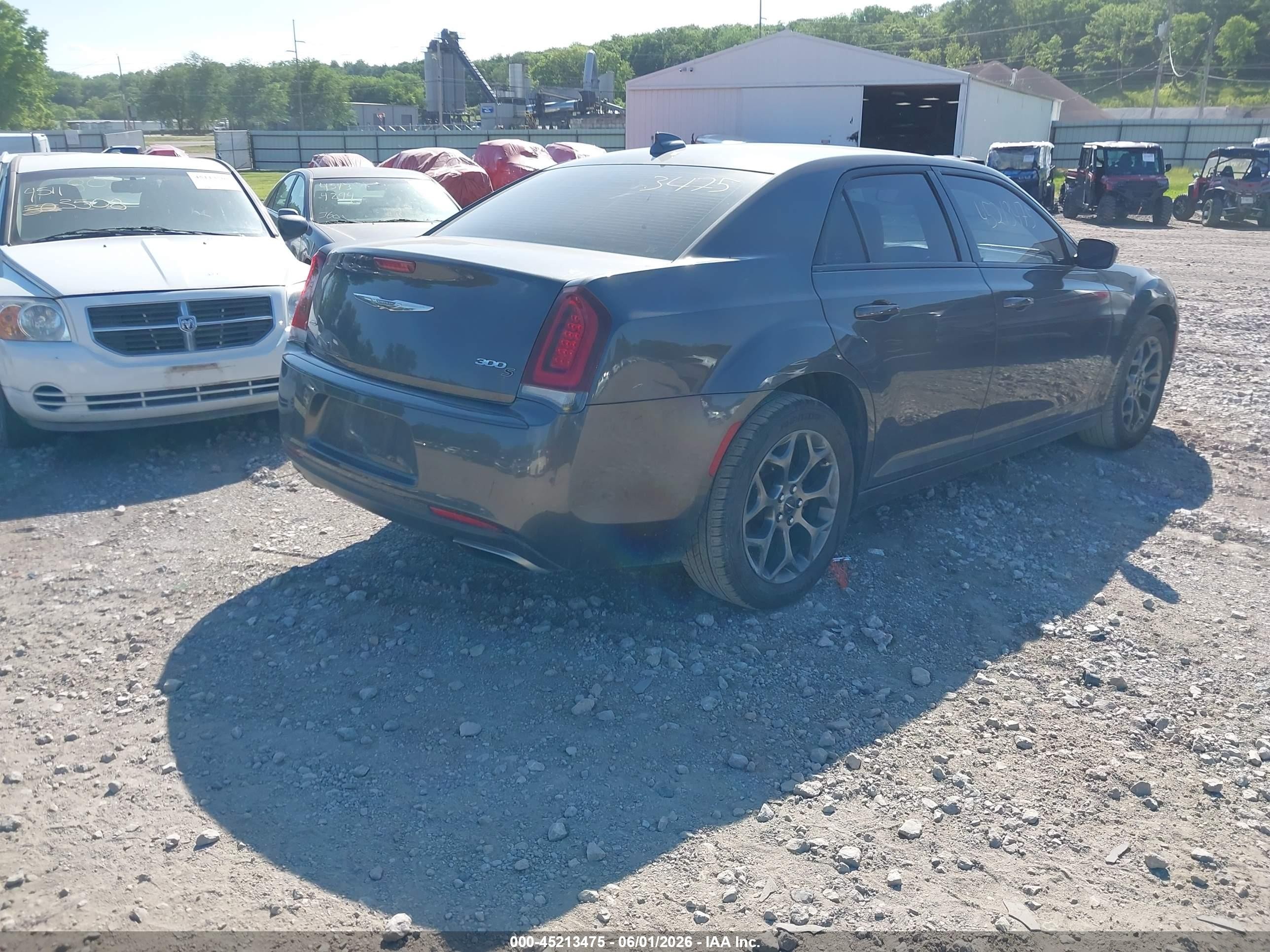 2015 Chrysler 300   Black vin: 2C3CCAGG1FH932259