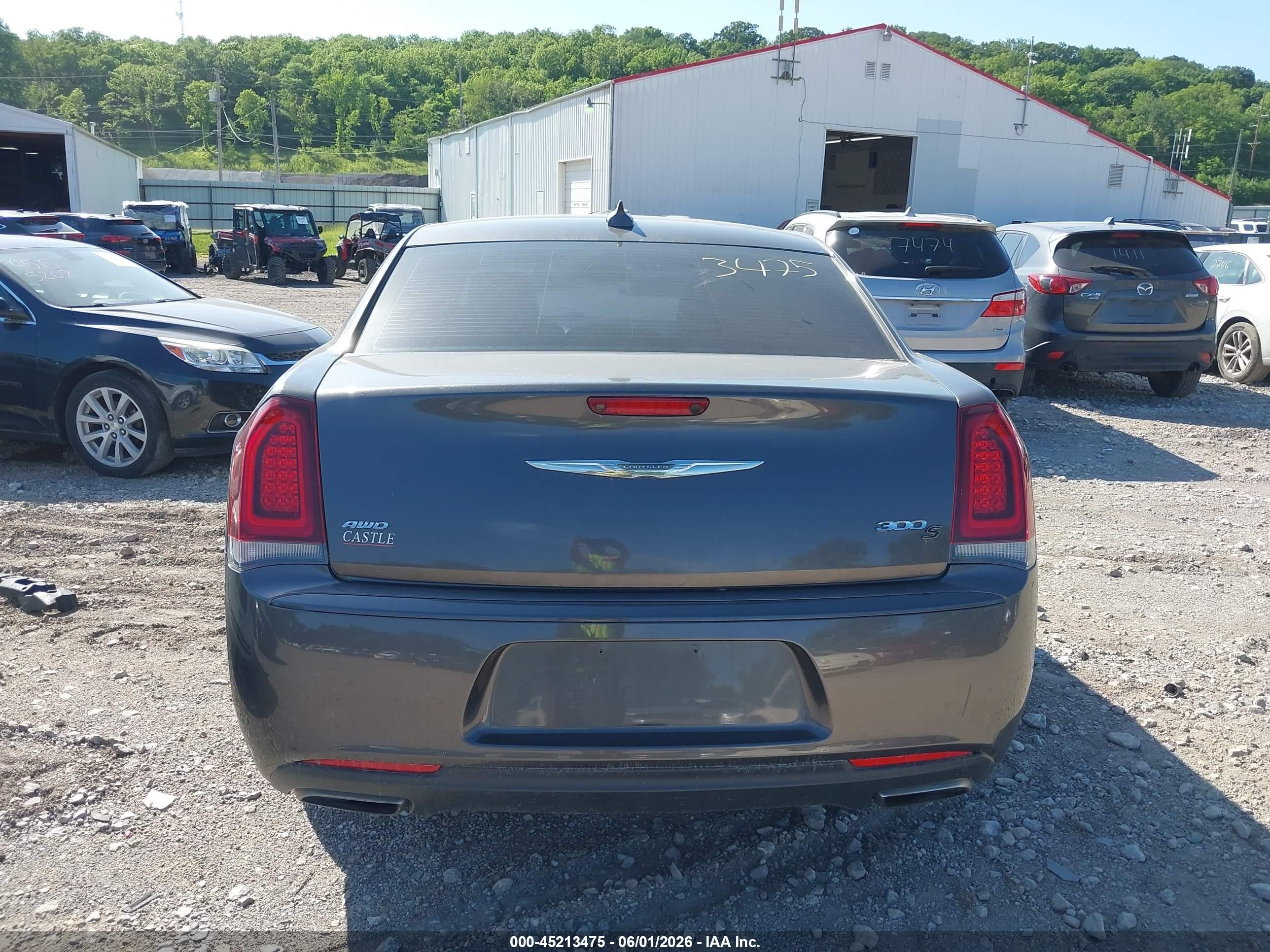 2015 Chrysler 300   Black vin: 2C3CCAGG1FH932259