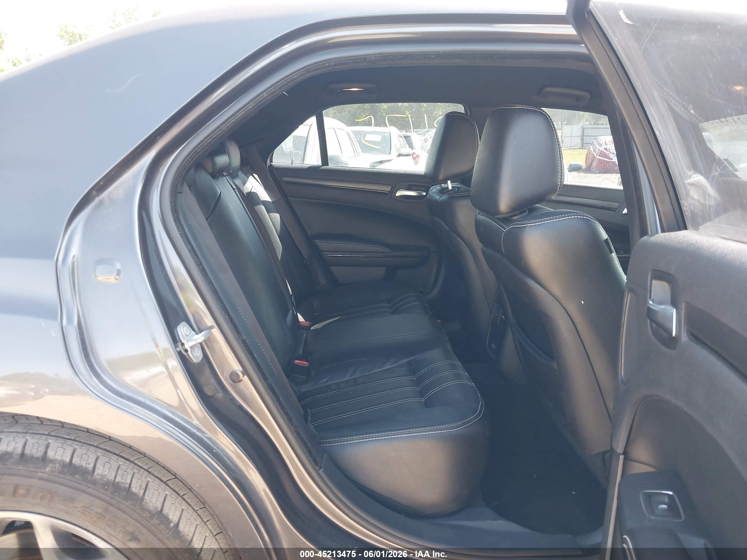 2015 Chrysler 300   Black vin: 2C3CCAGG1FH932259
