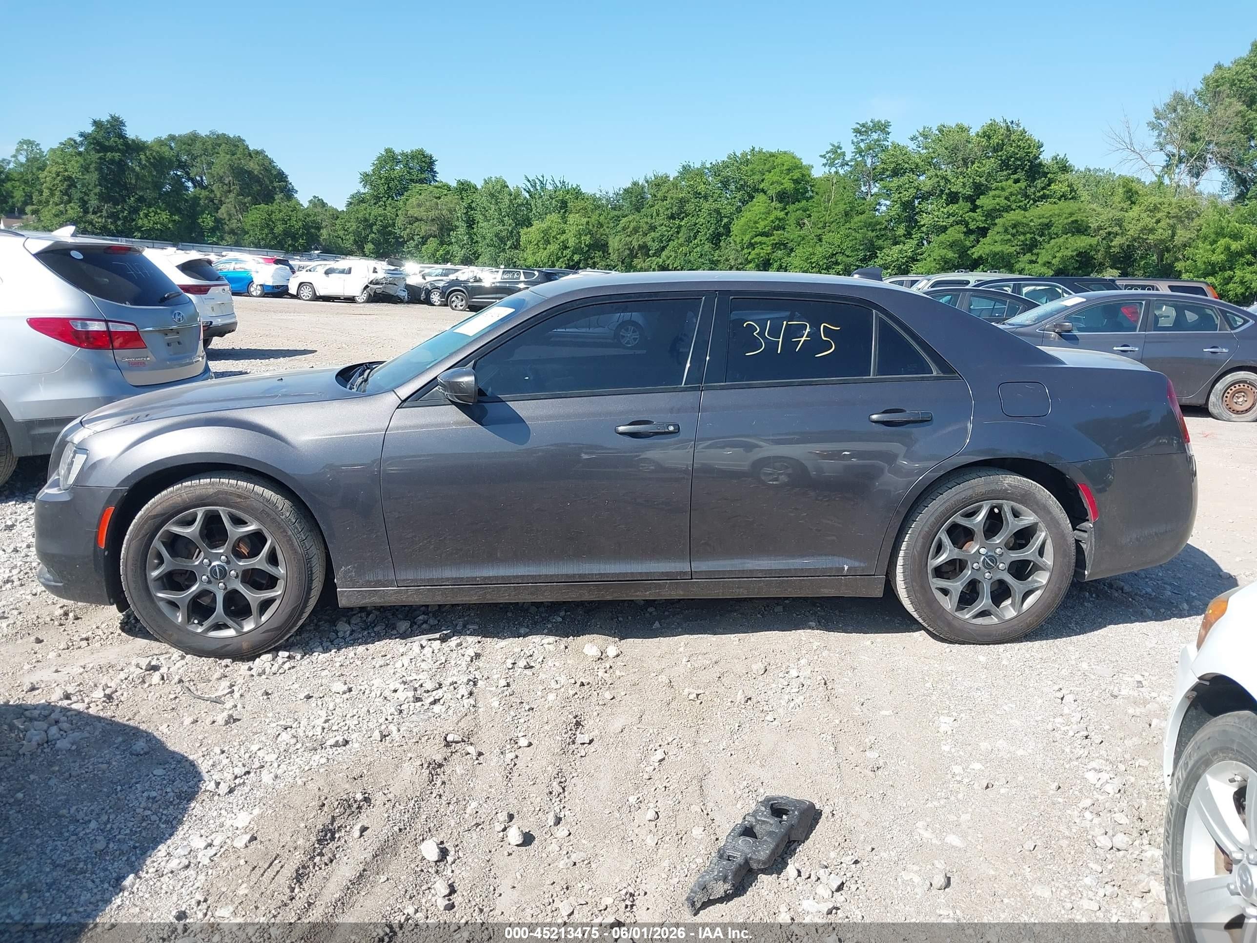 2015 Chrysler 300   Black vin: 2C3CCAGG1FH932259