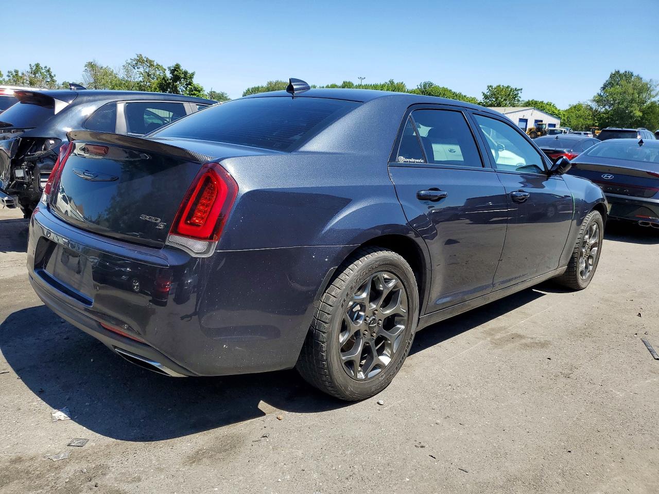 2016 Chrysler 300 S Синий vin: 2C3CCAGG1GH270796