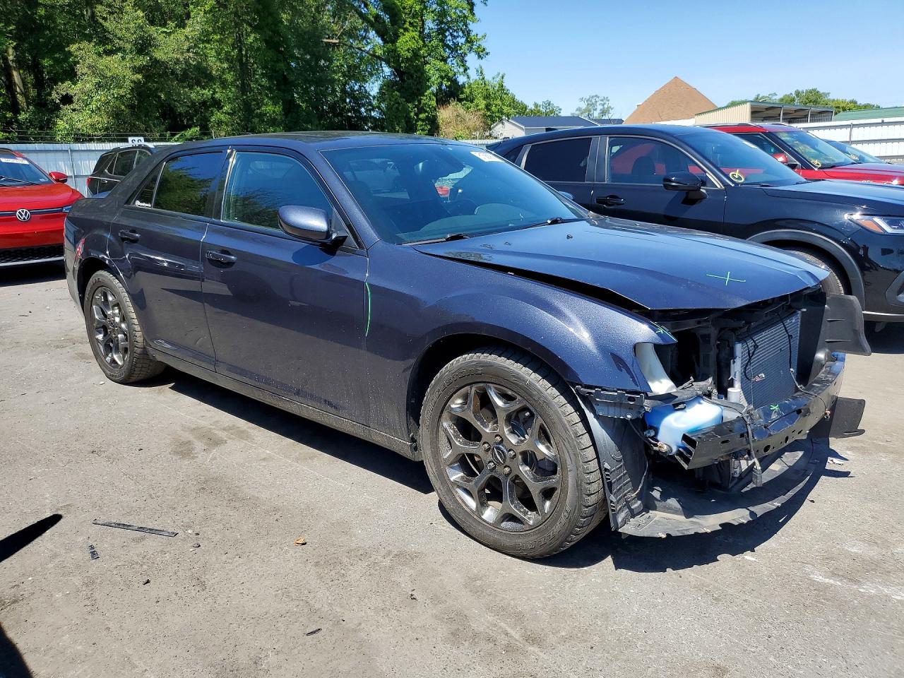 2016 Chrysler 300 S Синий vin: 2C3CCAGG1GH270796