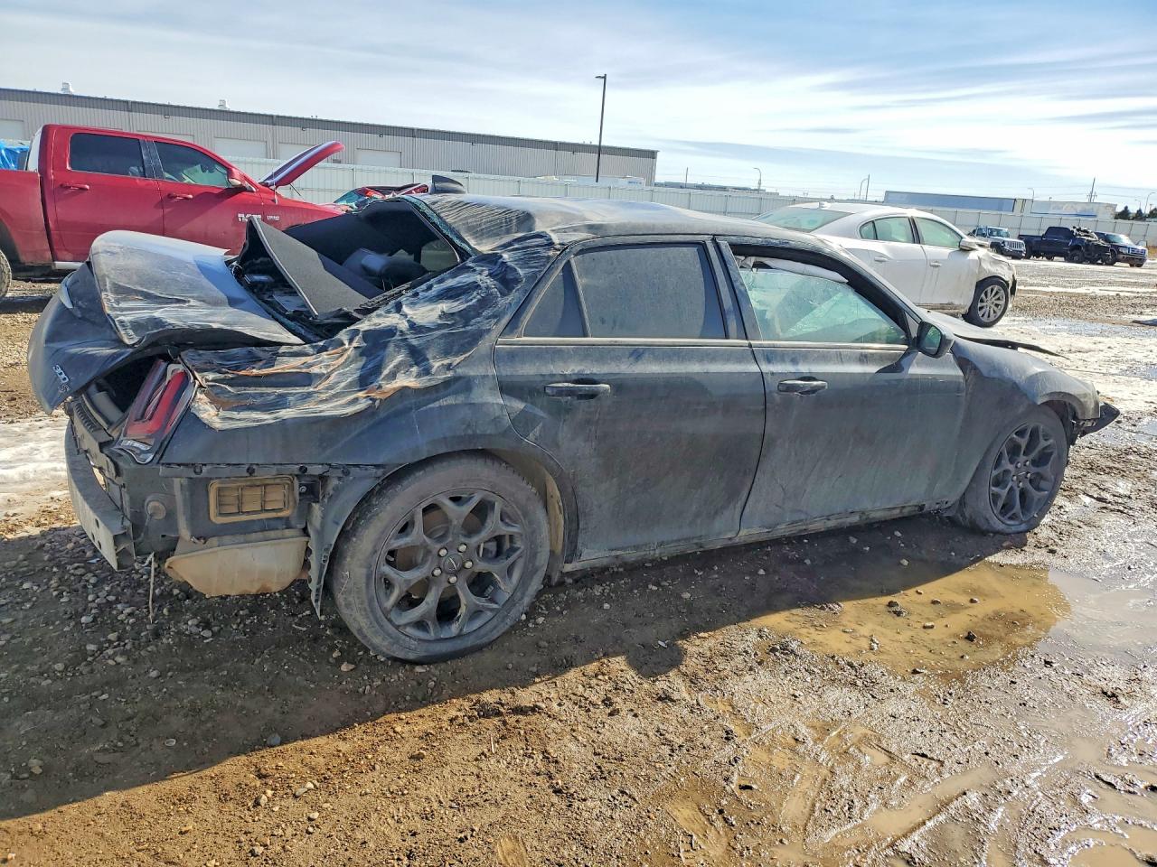 2019 Chrysler 300 S Black vin: 2C3CCAGG1KH698375