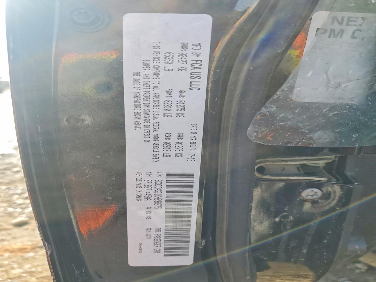 2019 Chrysler 300 S Black vin: 2C3CCAGG1KH698375