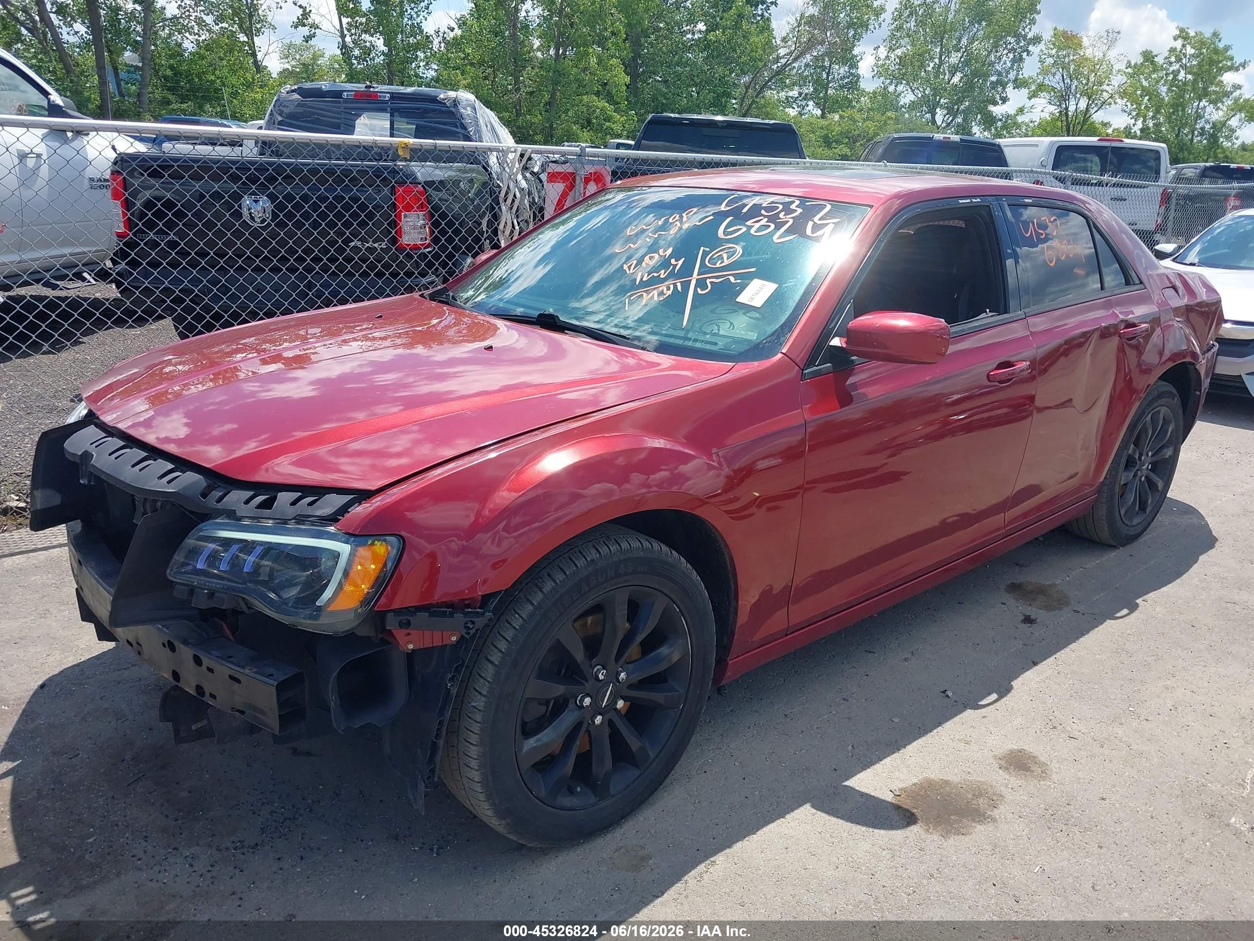 2014 Chrysler 300 300s Red vin: 2C3CCAGG2EH361525