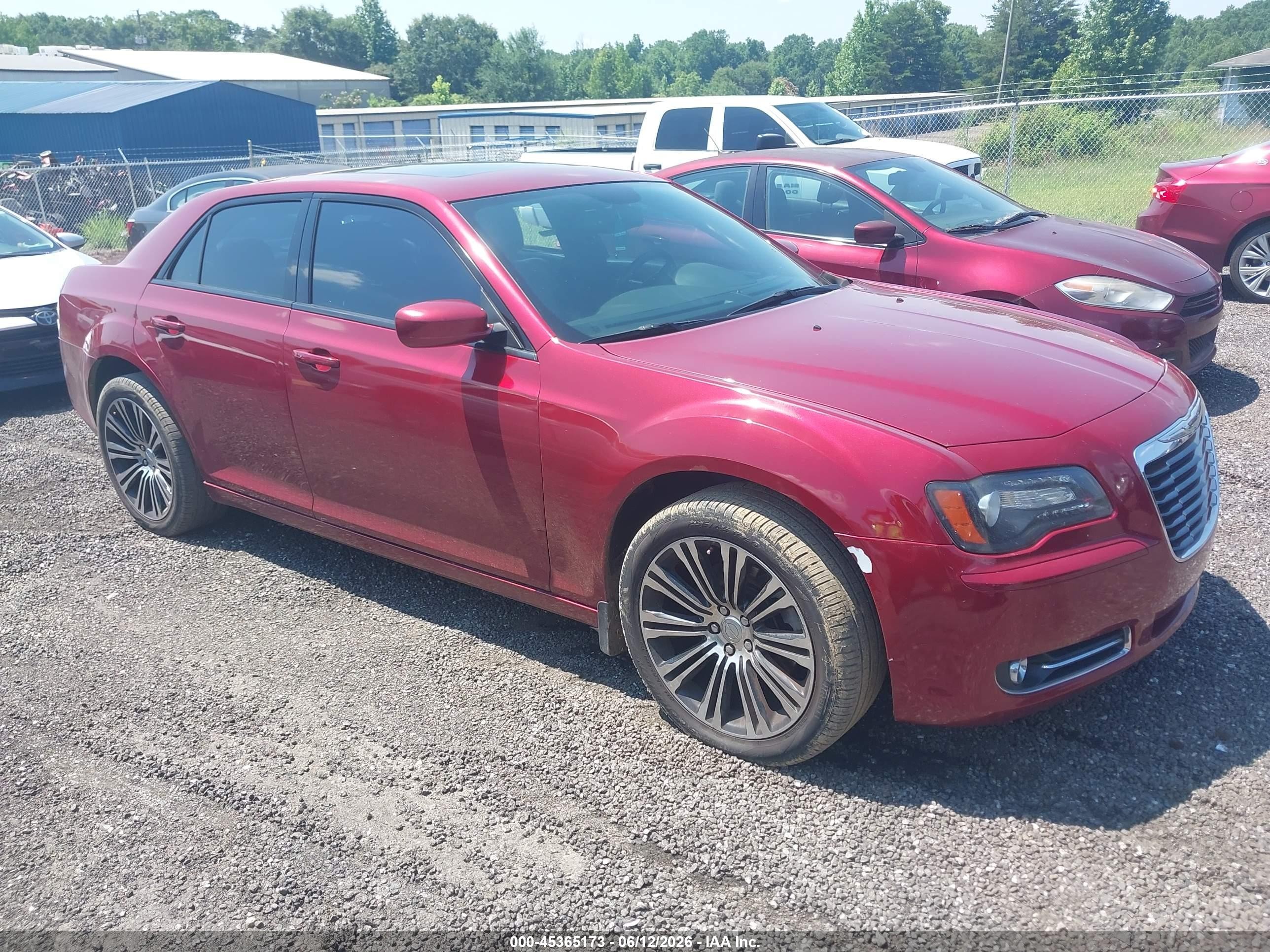 2014 Chrysler 300 300s Бордовый vin: 2C3CCAGG3EH298032