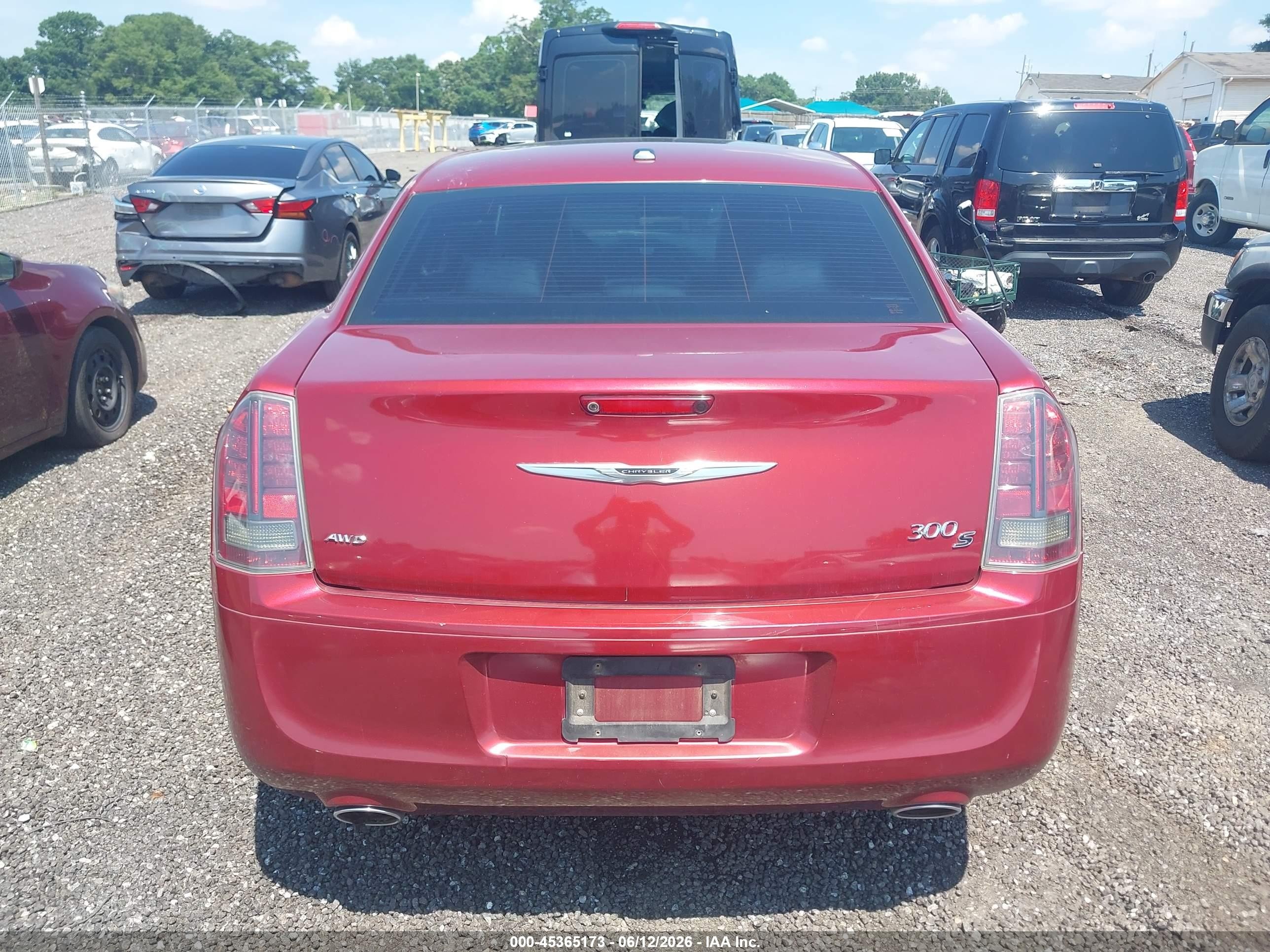 2014 Chrysler 300 300s Бордовый vin: 2C3CCAGG3EH298032