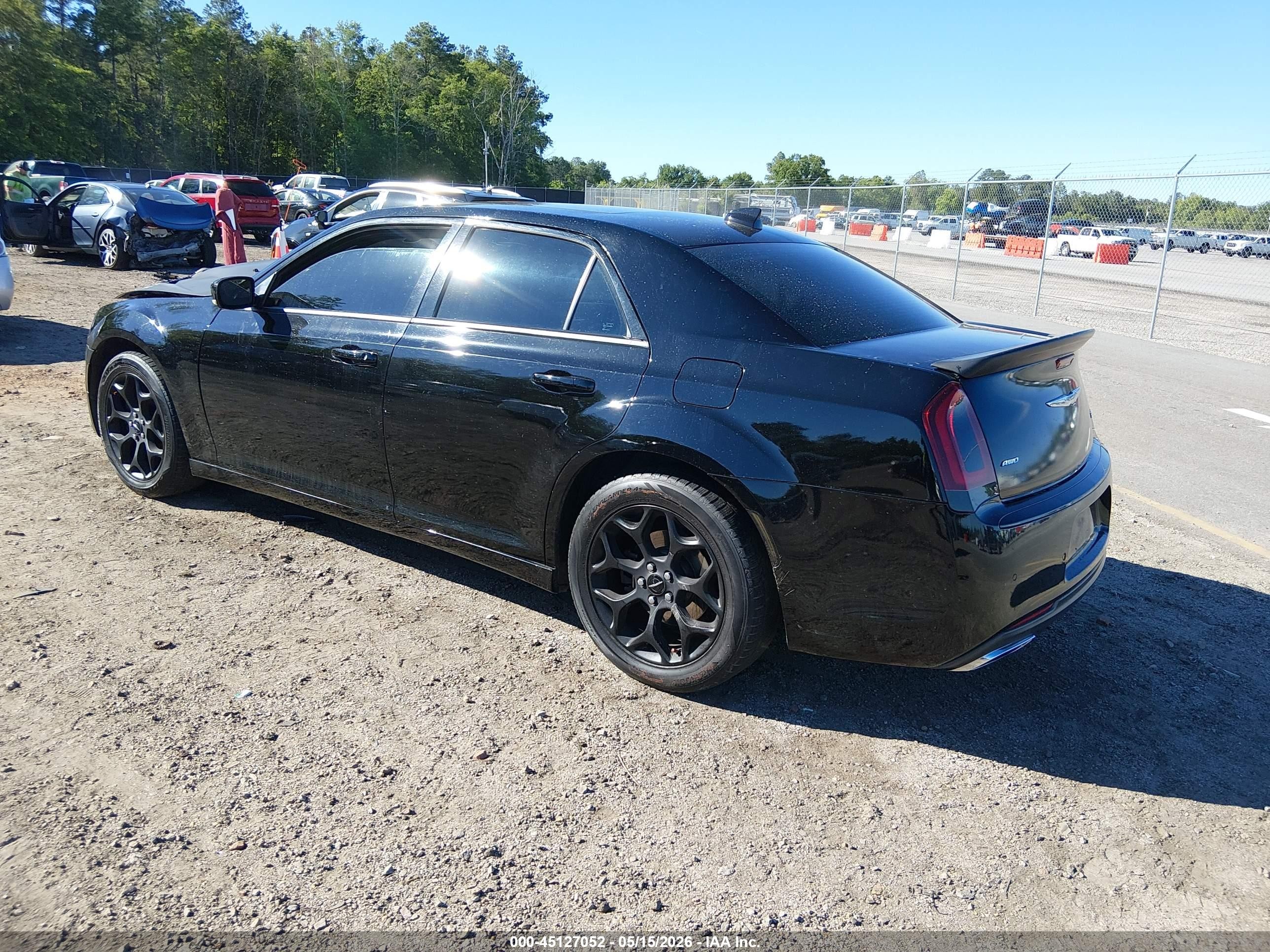 2015 Chrysler 300 300s Black vin: 2C3CCAGG3FH767458