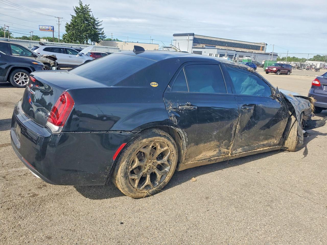 2015 Chrysler 300 S Black vin: 2C3CCAGG3FH892430