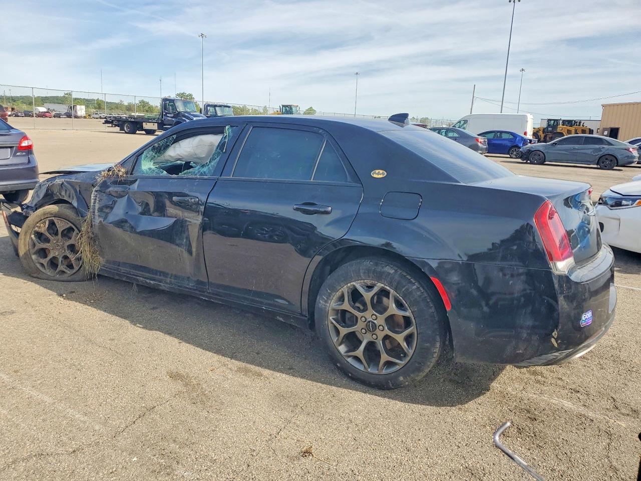2015 Chrysler 300 S Black vin: 2C3CCAGG3FH892430