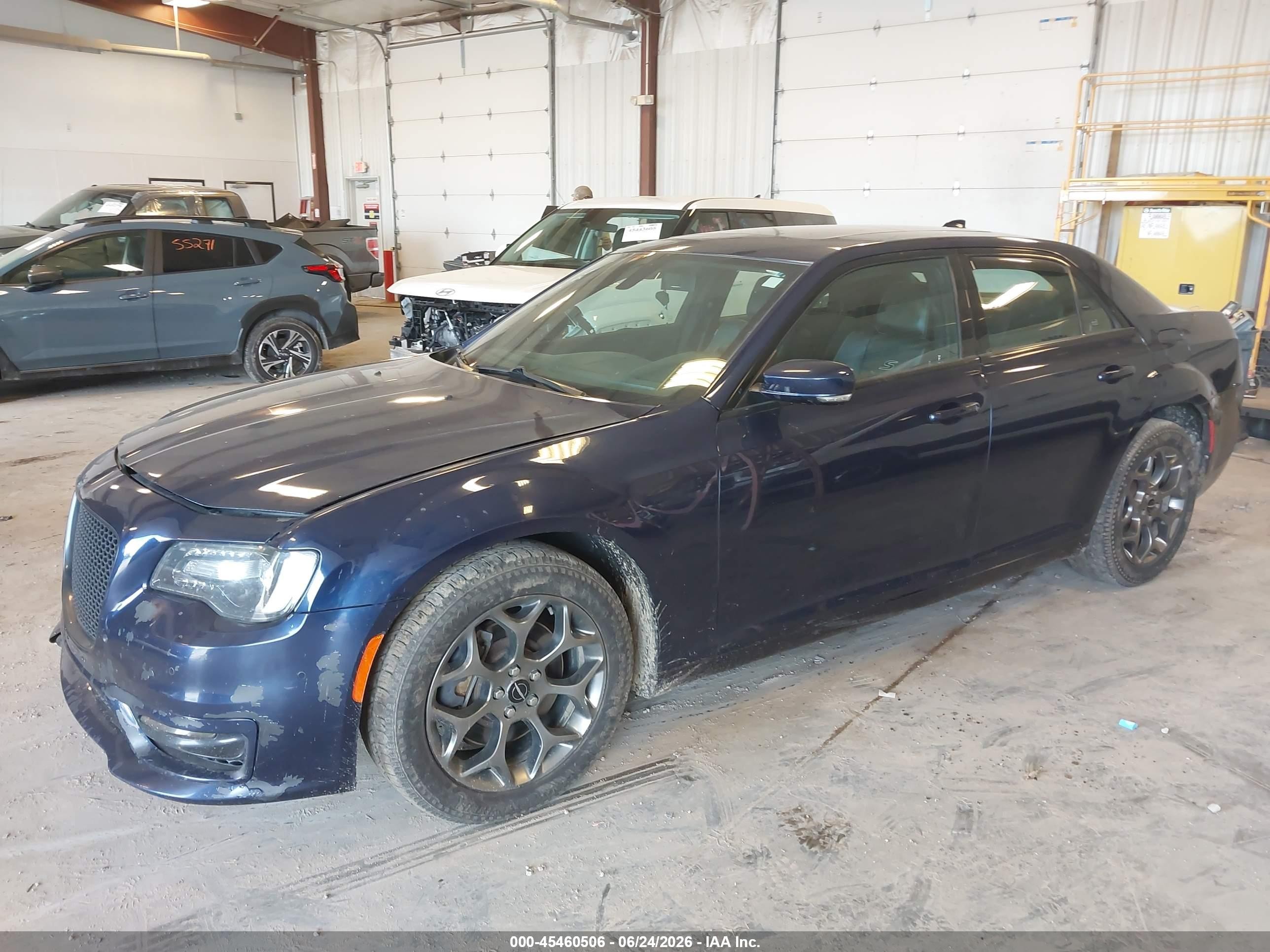2015 Chrysler 300 S Blue vin: 2C3CCAGG3FH922963