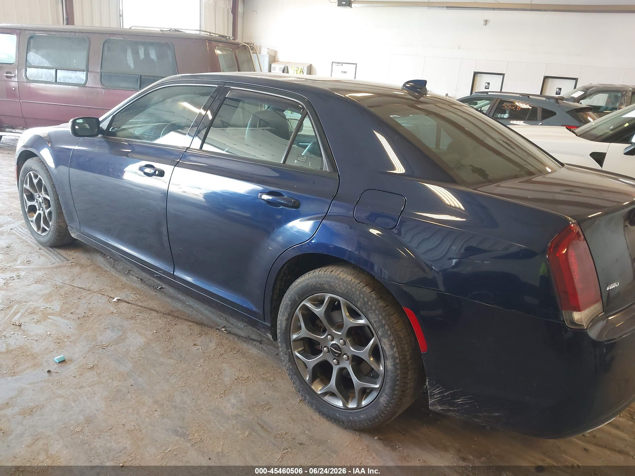 2015 Chrysler 300 S Blue vin: 2C3CCAGG3FH922963
