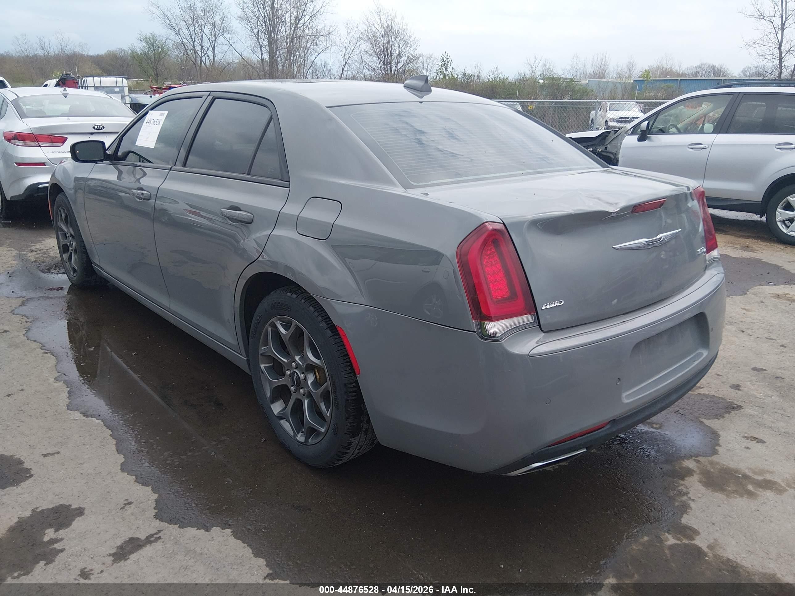 2017 Chrysler 300 300s Awd Gray vin: 2C3CCAGG3HH604120