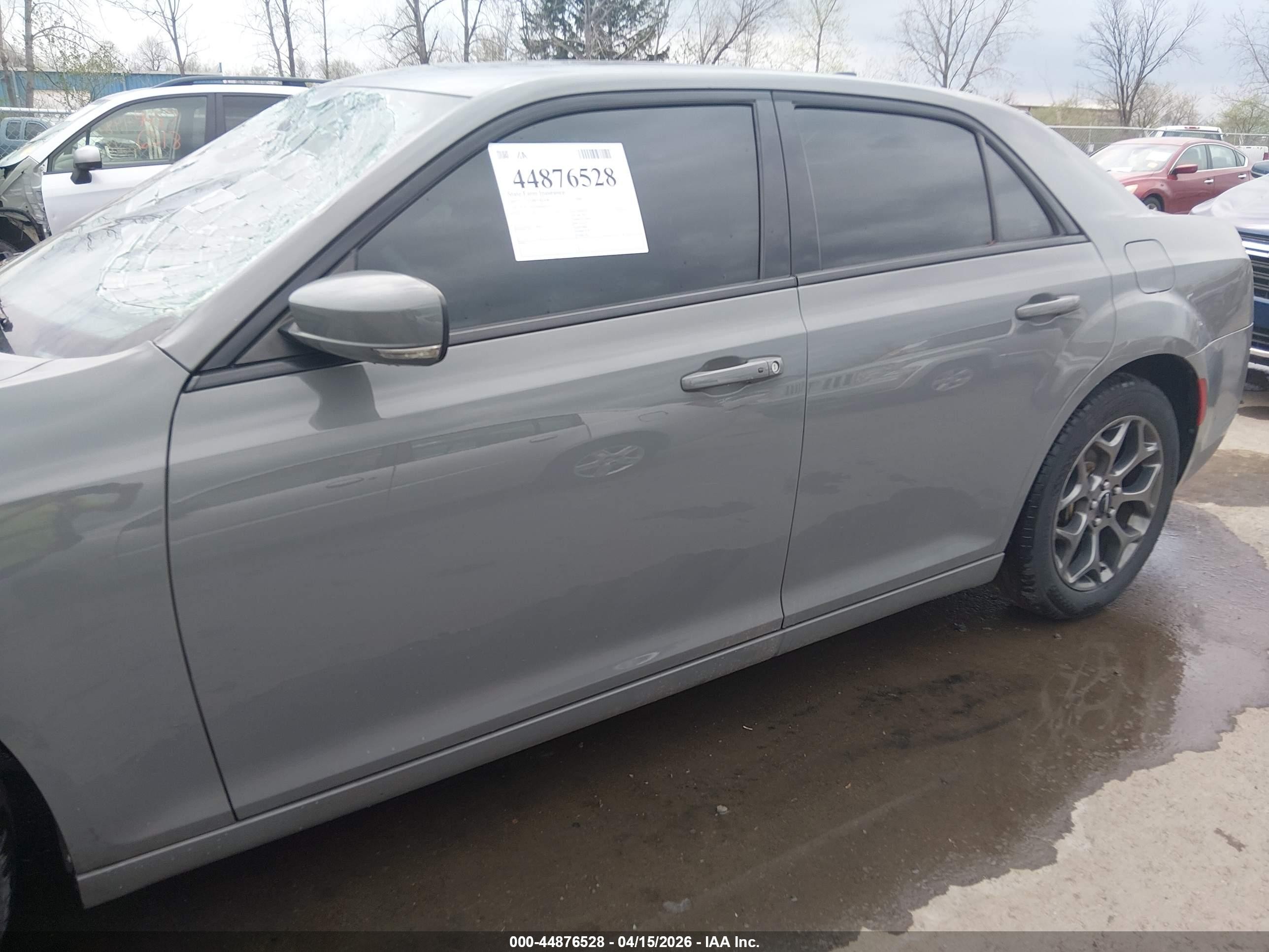 2017 Chrysler 300 300s Awd Gray vin: 2C3CCAGG3HH604120