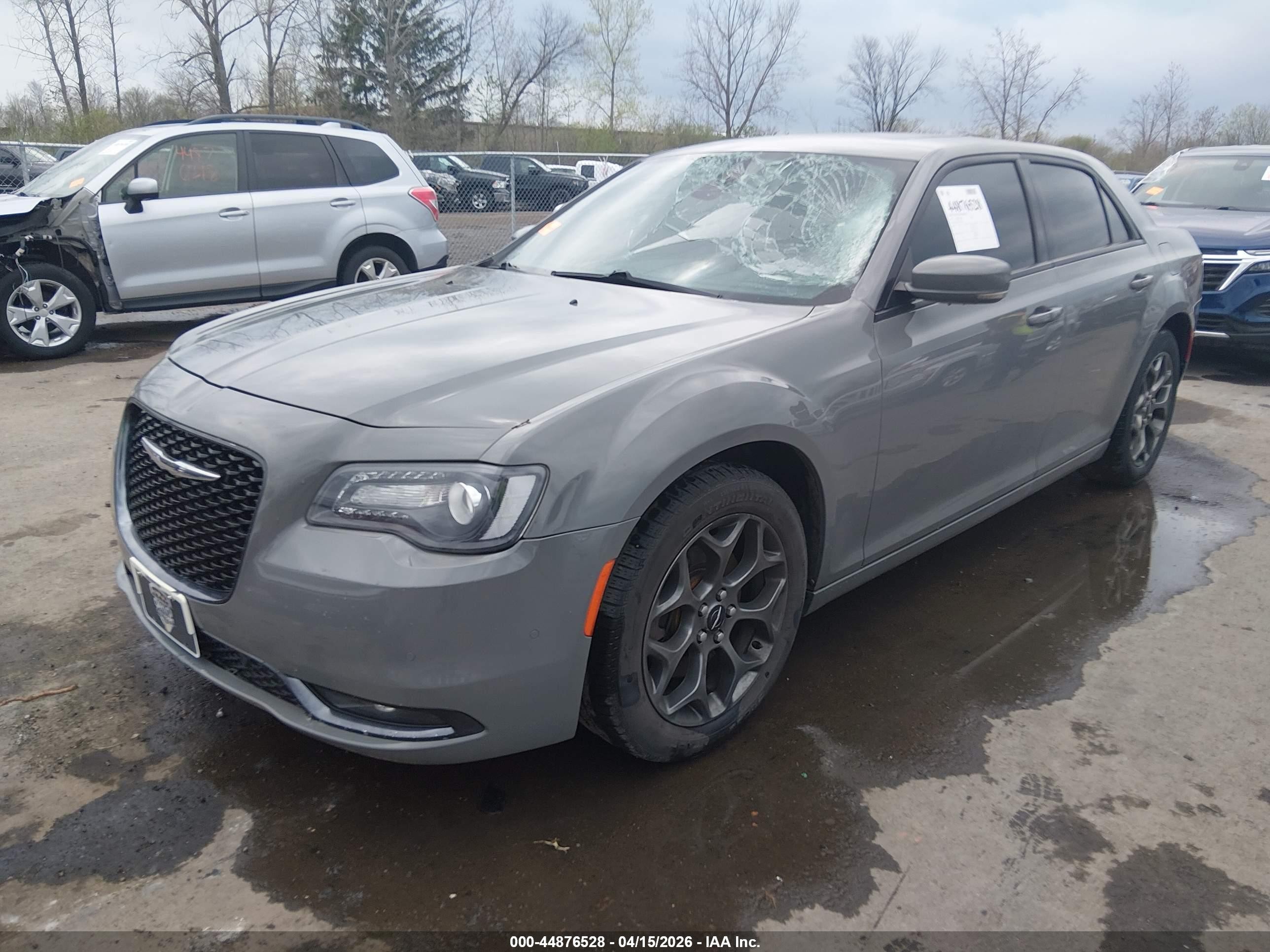 2017 Chrysler 300 300s Awd Gray vin: 2C3CCAGG3HH604120