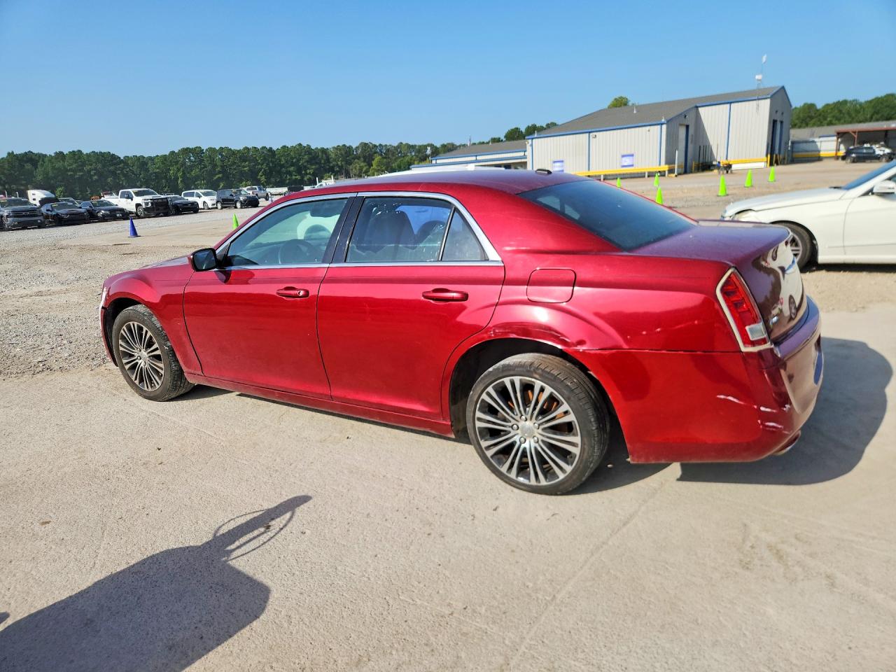 2014 Chrysler 300 S Красный vin: 2C3CCAGG4EH203784