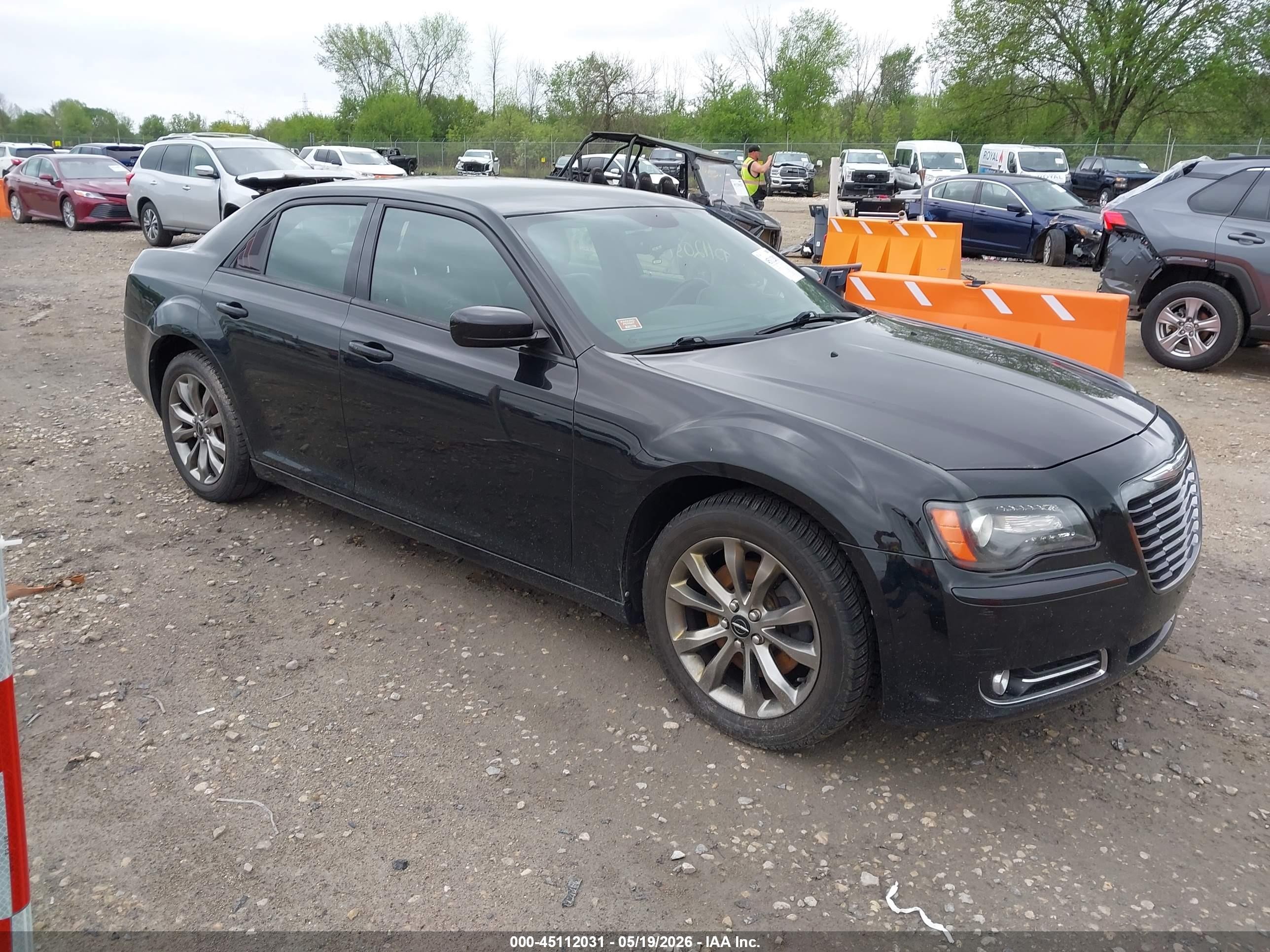2014 Chrysler 300 300s Black vin: 2C3CCAGG4EH352860
