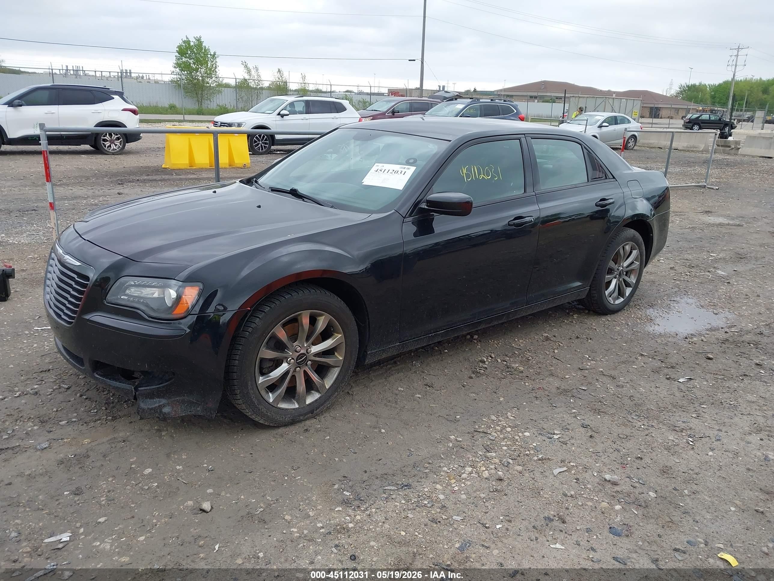 2014 Chrysler 300 300s Black vin: 2C3CCAGG4EH352860